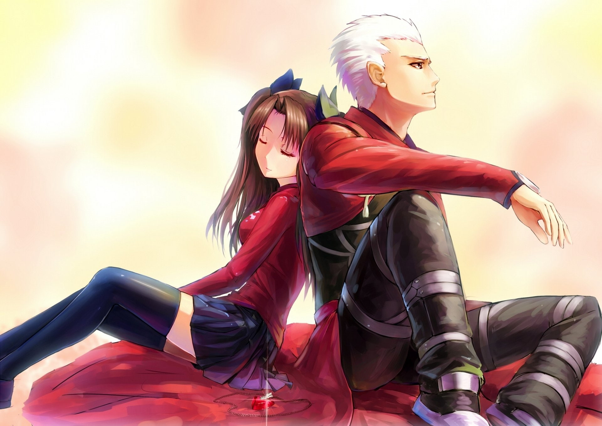 Rin Tohsaka, Fate/Stay Night, Fate Series, 1080P, Archer (Fate/Stay Night), HD Wallpaper