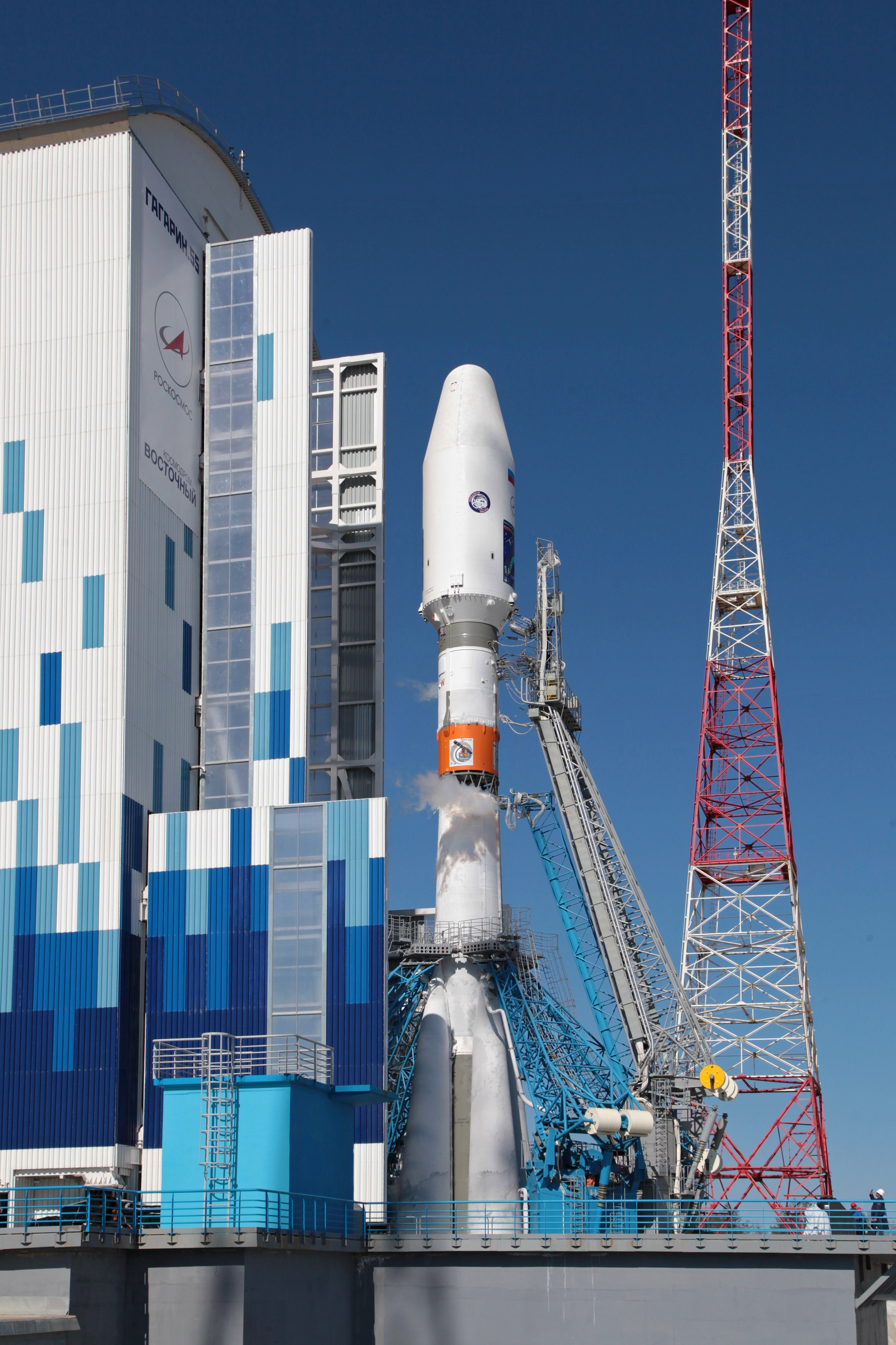 roscosmos, Vostochny Cosmodrome, 5K, Soyuz, Phone HD Wallpaper