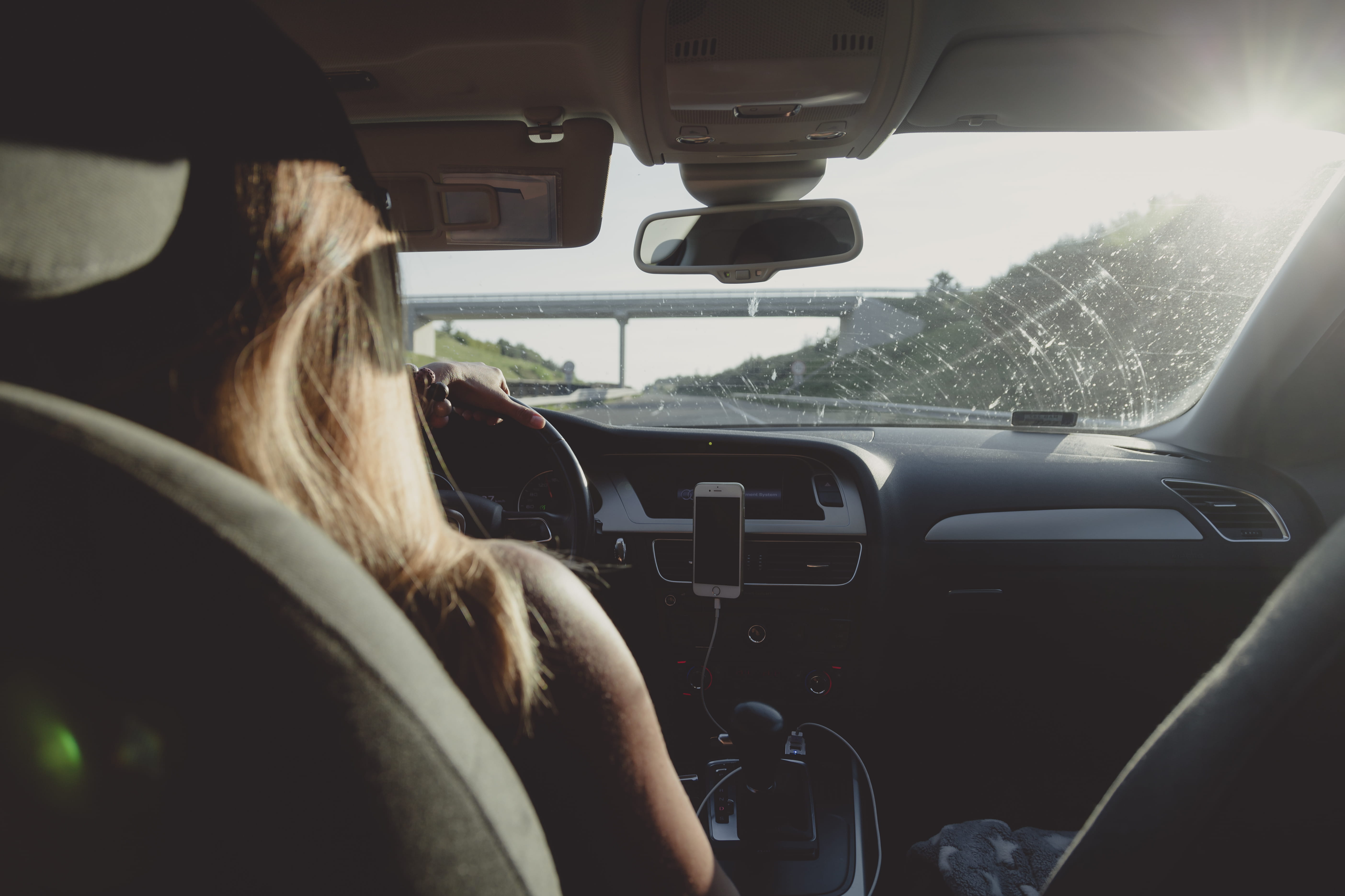 drive, motor vehicle, trip (journey), driving, travel, 5K, transportation system, hairstyle, mode of transportation, car interior, driver, one person, HD Wallpaper