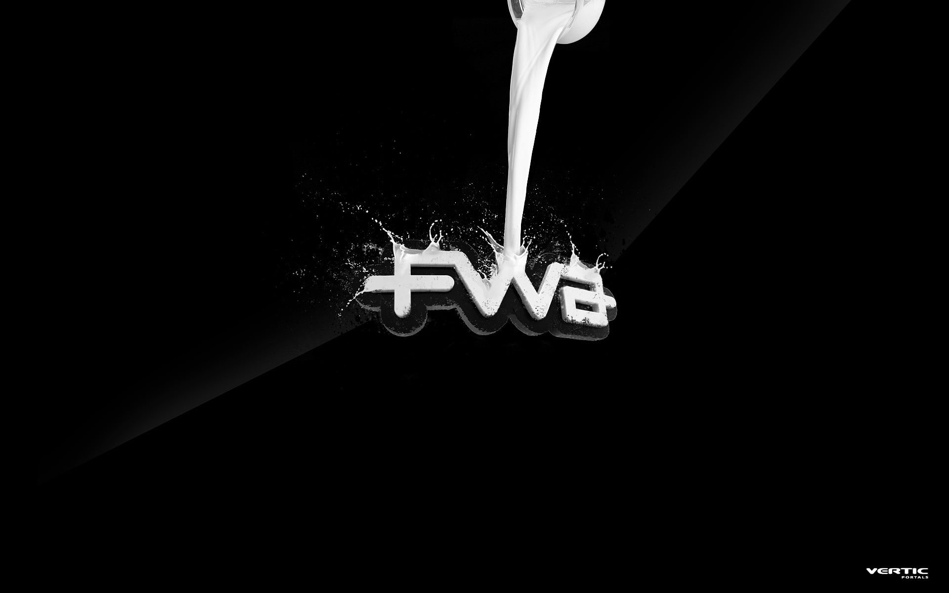 black, FWA, 1080P, white, HD Wallpaper