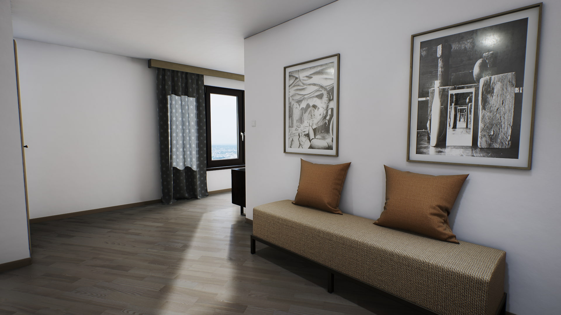 1080P, Archviz, cgi, 3d, room, HD Wallpaper