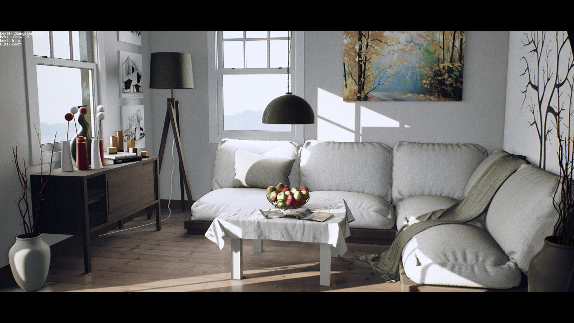1080P, Unreal Engine 4, Archviz, HD Wallpaper
