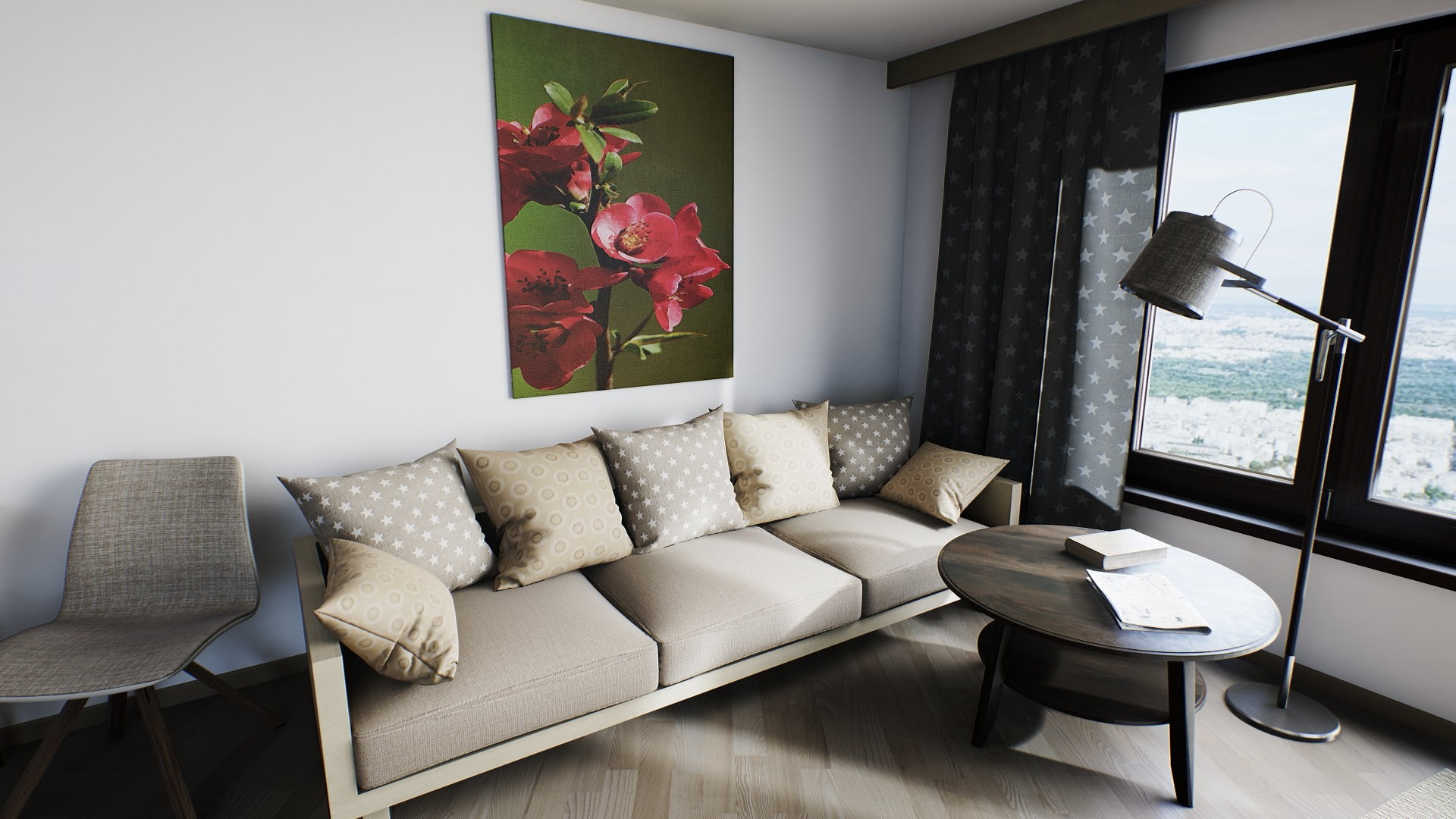 room archviz, 1080P, HD Wallpaper