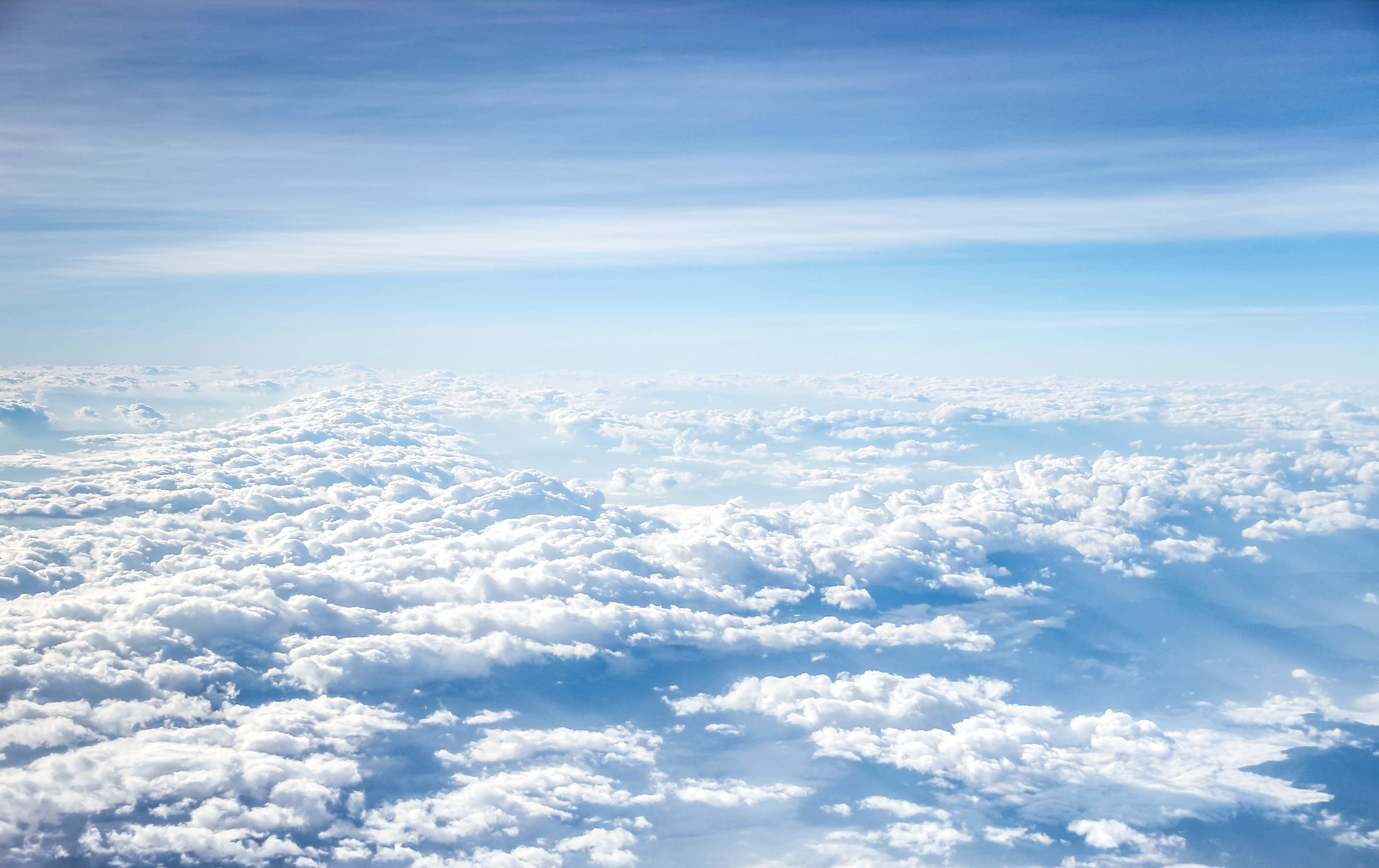 Landscape, 2K, sky, horizon, beyond the clouds, HD Wallpaper