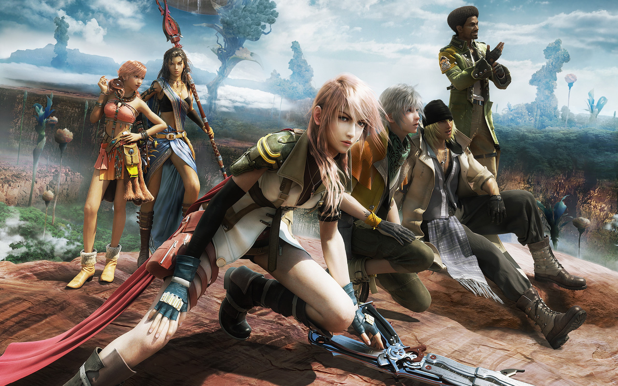 game, video, final, video game, fantasy, 2K, characters, final fantasy, HD Wallpaper
