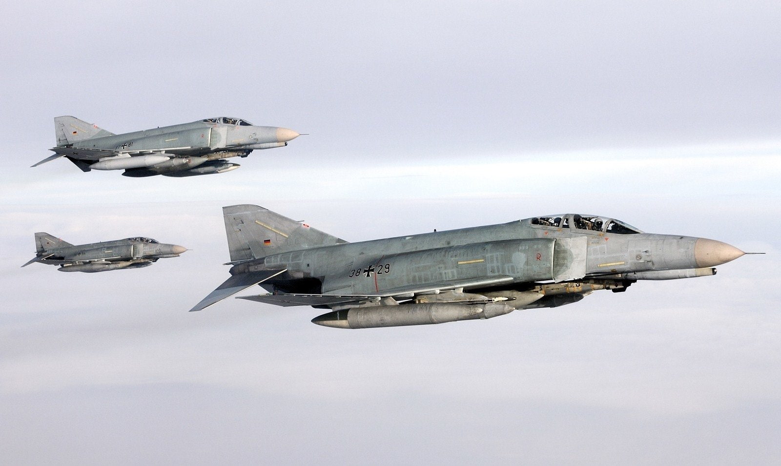 720P, McDonnell Douglas F-4 Phantom II, Jet Fighters, HD Wallpaper