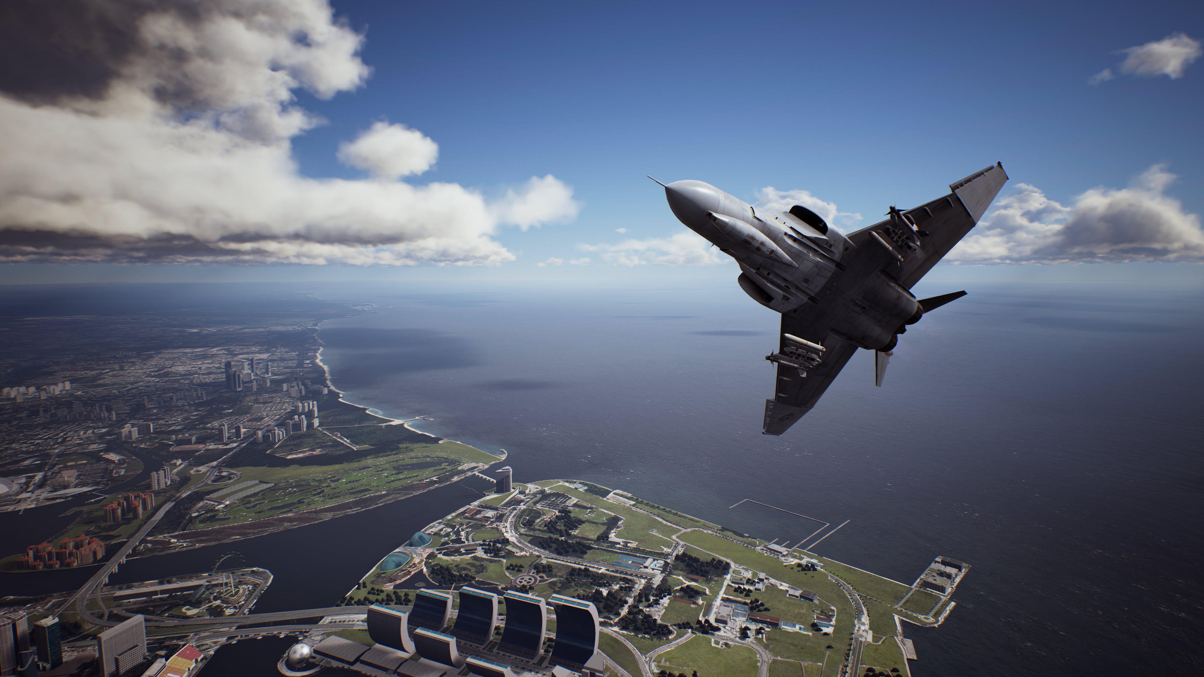 F-4 Phantom II, Ace Combat 7, military aircraft, 4K, HD Wallpaper
