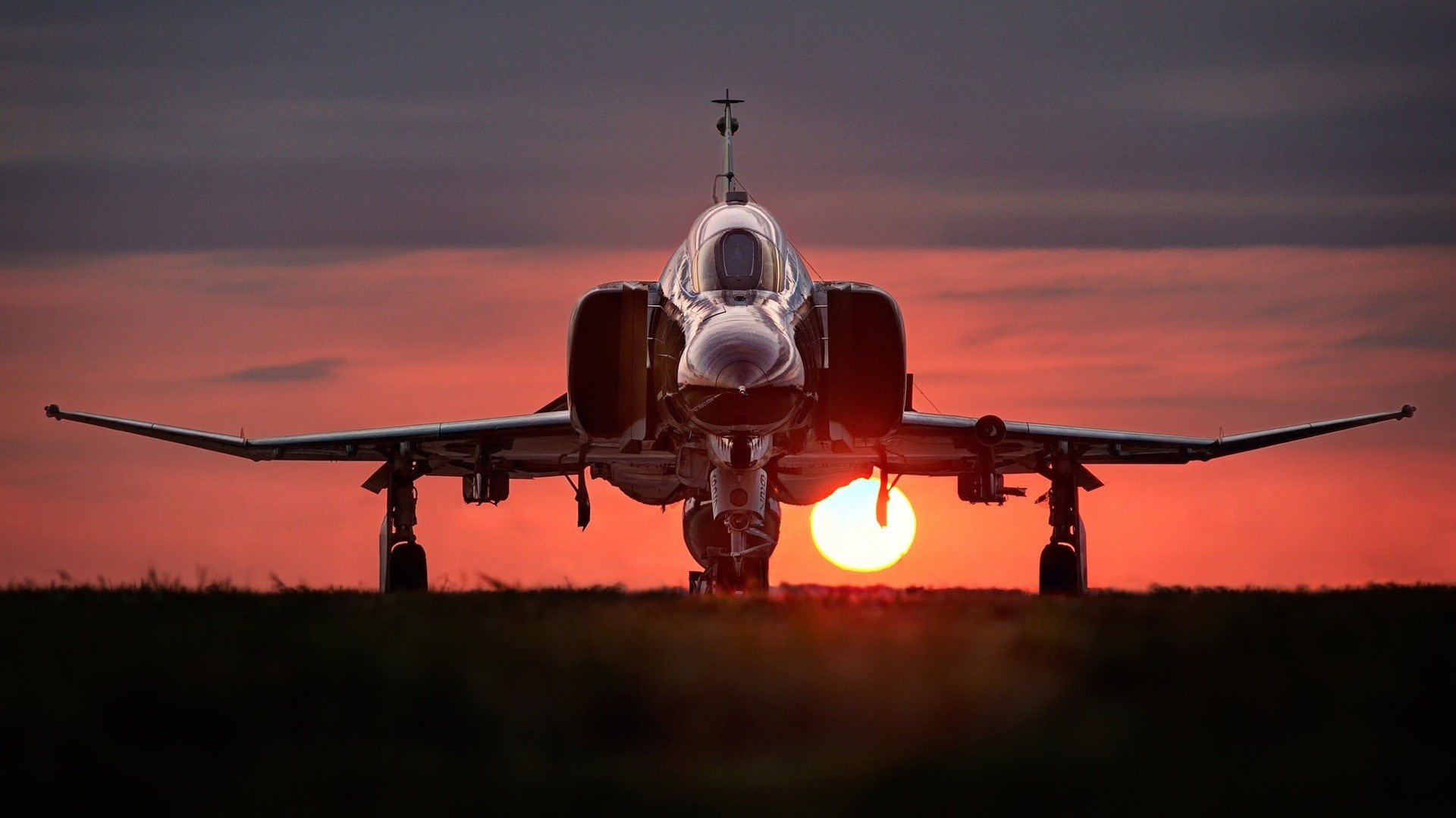 Jet, 4 Phantom II, 1080P, 4, f, HD Wallpaper
