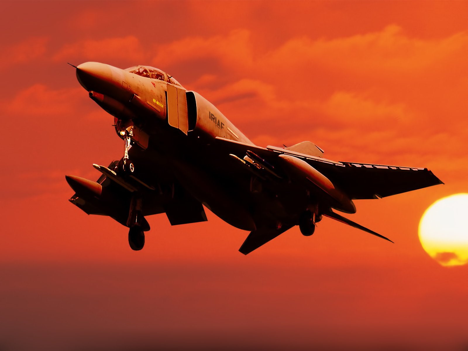 Jet Fighters, 720P, McDonnell Douglas F-4 Phantom II, HD Wallpaper