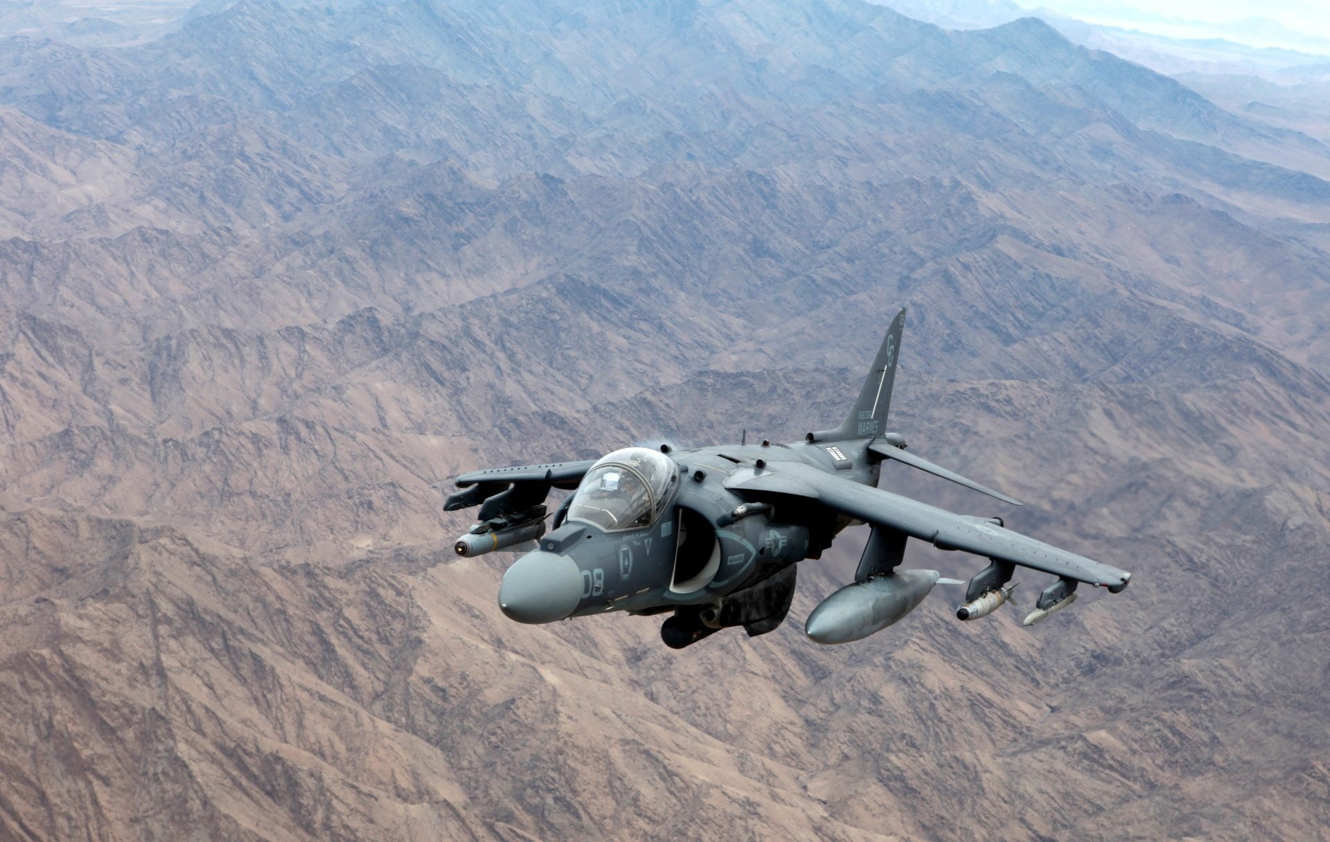 McDonnell Douglas AV-8B Harrier II, Jet Fighters, 1080P, HD Wallpaper