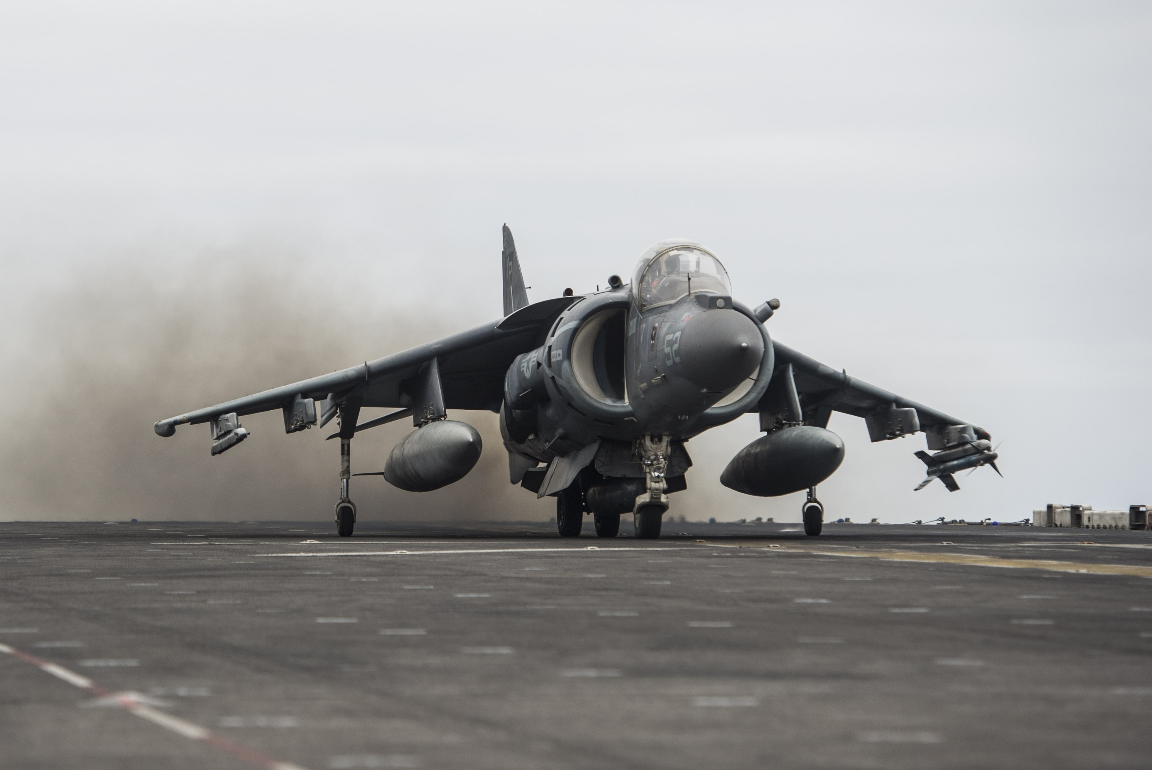 Jet Fighters, Warplane, 2K, Aircraft, McDonnell Douglas AV-8B Harrier II, Jet Fighter, HD Wallpaper