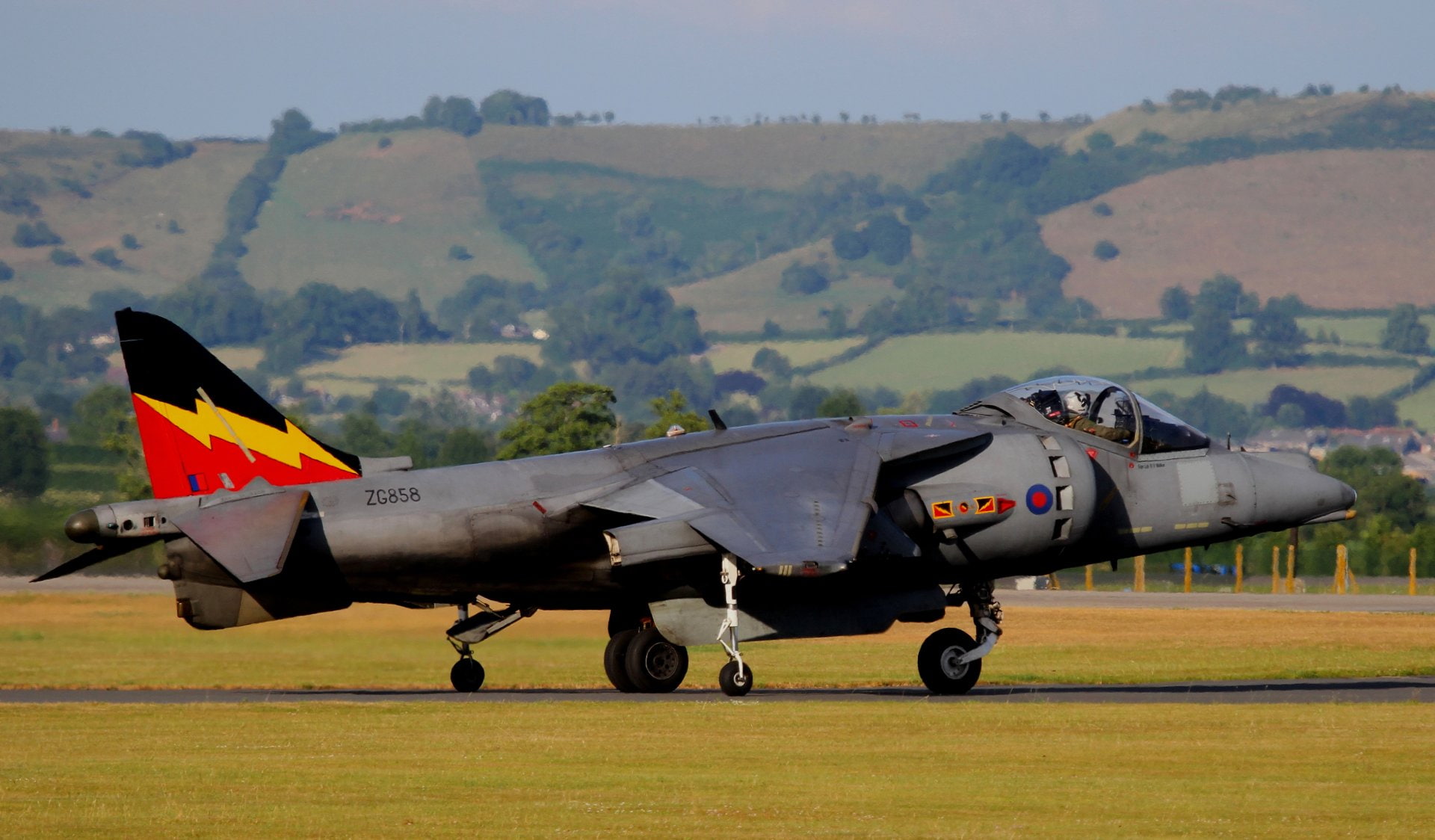 McDonnell Douglas AV-8B Harrier II, Warplane, 1080P, Jet Fighter, Aircraft, Jet Fighters, HD Wallpaper