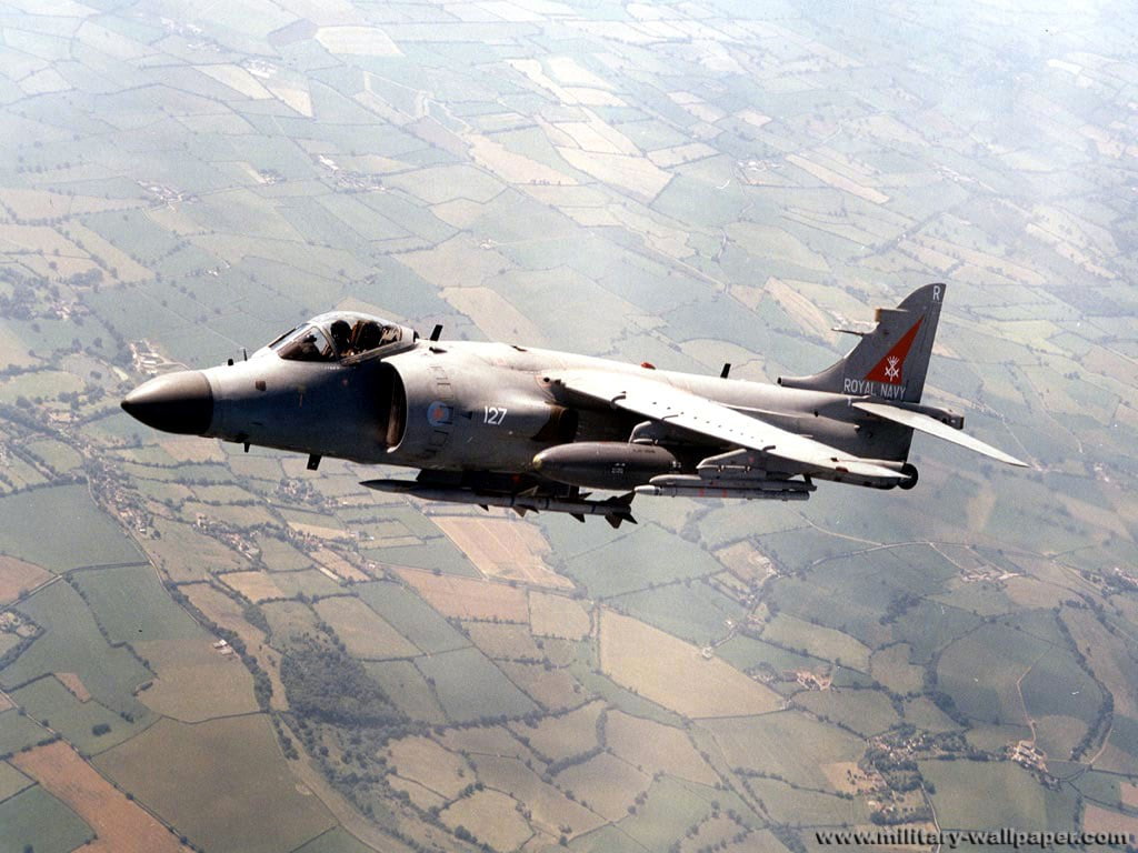 480P, harrier jump jet, HD Wallpaper