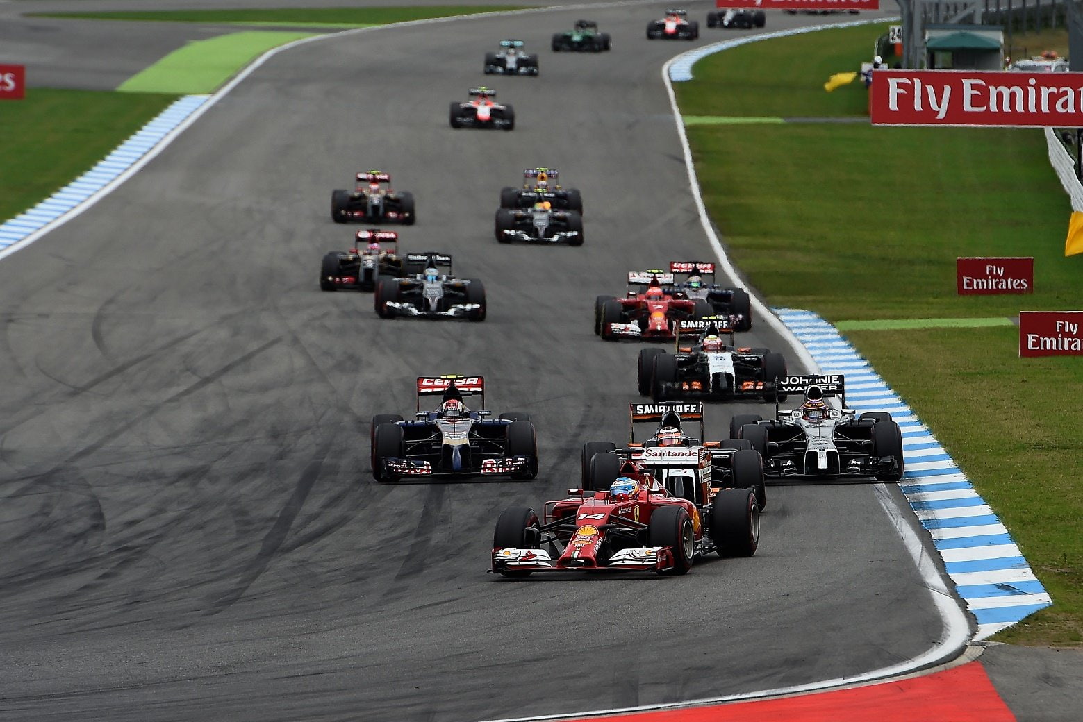 ferrari, scuderia, 2014, one, alonso, 720P, racecars, f14-t, raikkonen, formula, HD Wallpaper