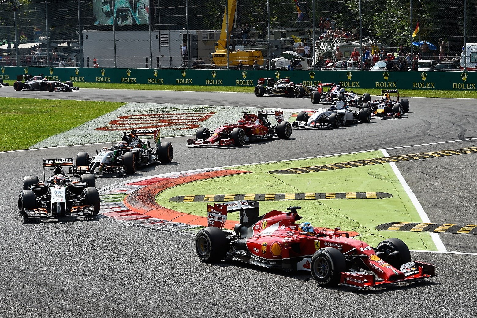 racecars, one, alonso, scuderia, formula, 720P, f14-t, raikkonen, ferrari, 2014, HD Wallpaper