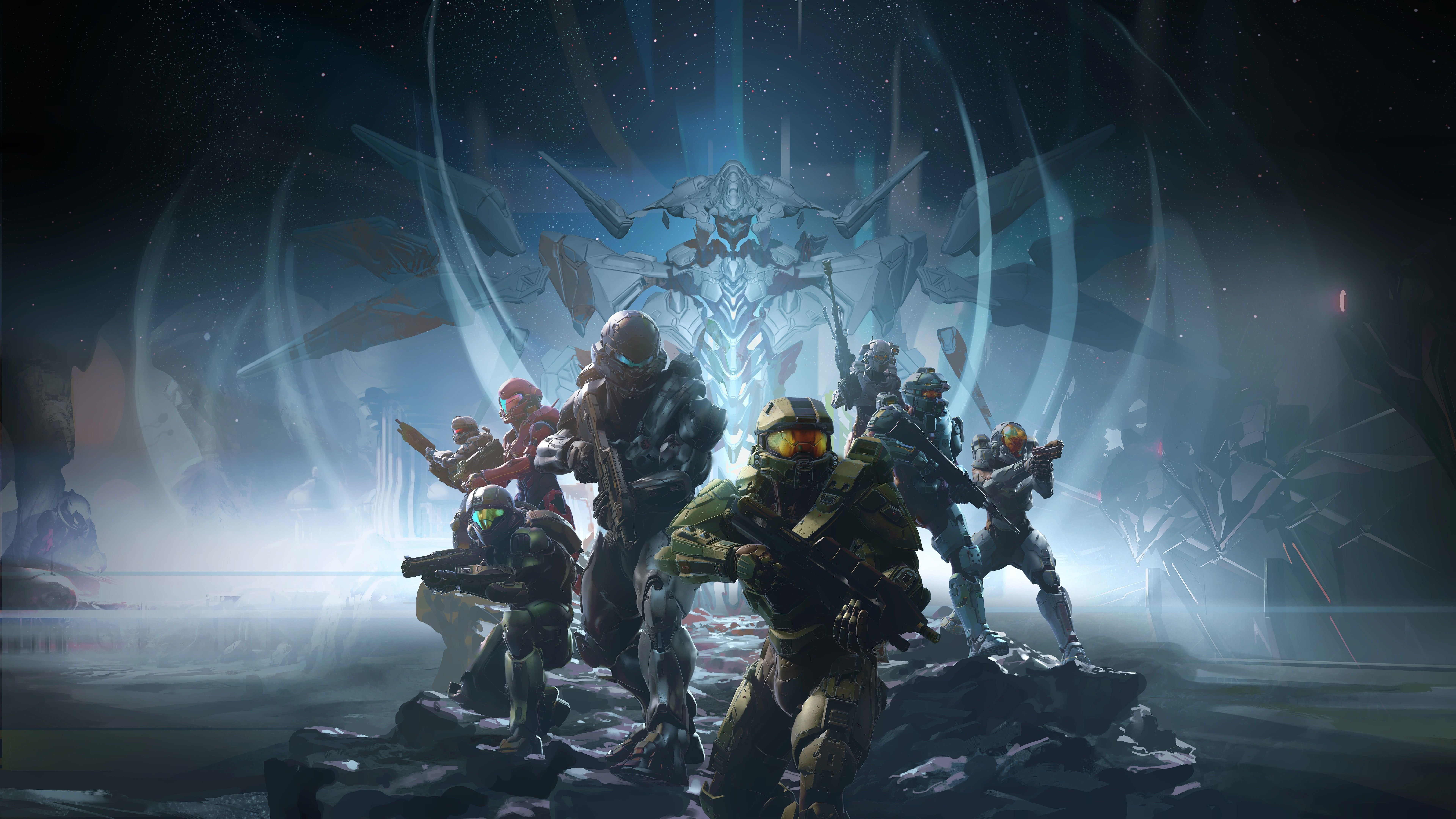 headwear, government, uniform, real people, safety, protection, people, halo 5, group of people, 5k, xbox games, 8K, night, protective workwear, adult, HD Wallpaper