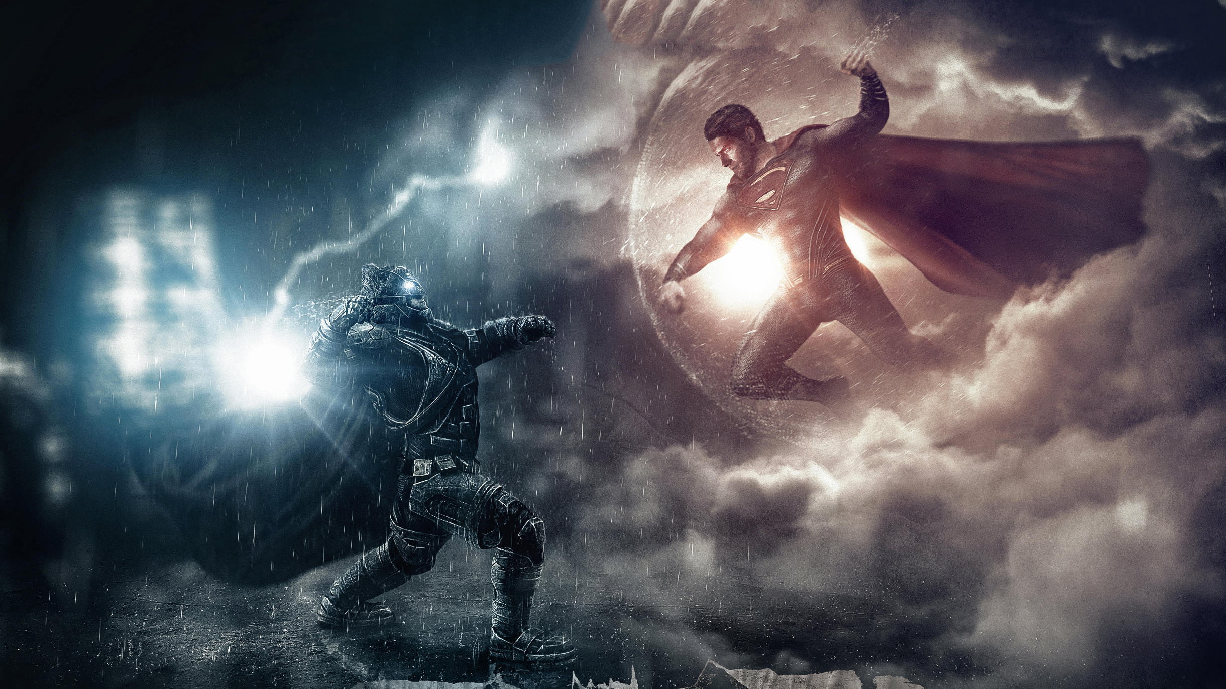 1080P, Batman v Superman: Dawn of Justice, Superman, Batman, HD Wallpaper