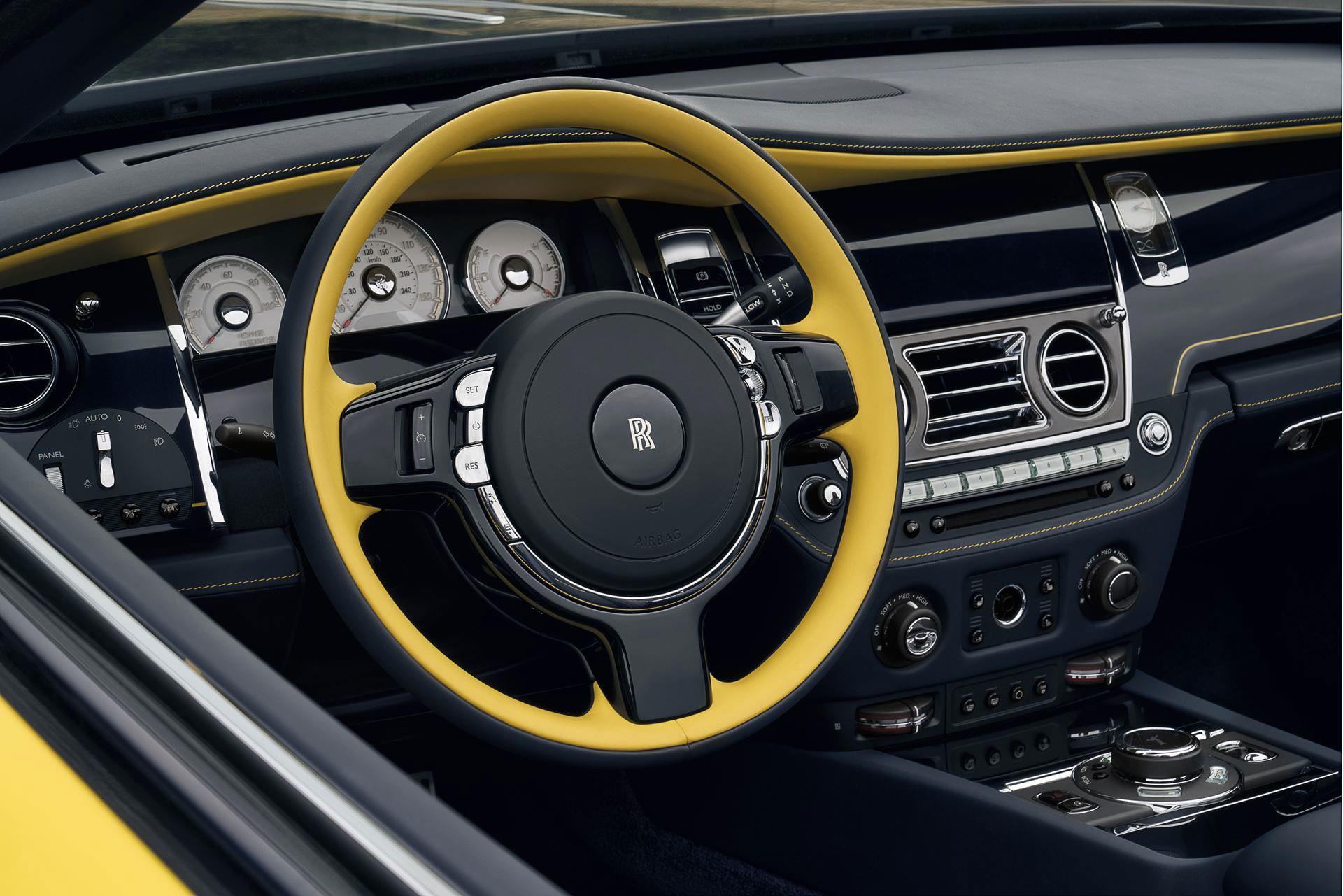 badge, black, royce, dawn, 1080P, car, rolls, HD Wallpaper