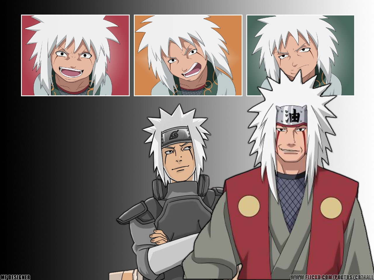 jiraiya, 720P, hd, sama, naruto, art, anime, HD Wallpaper
