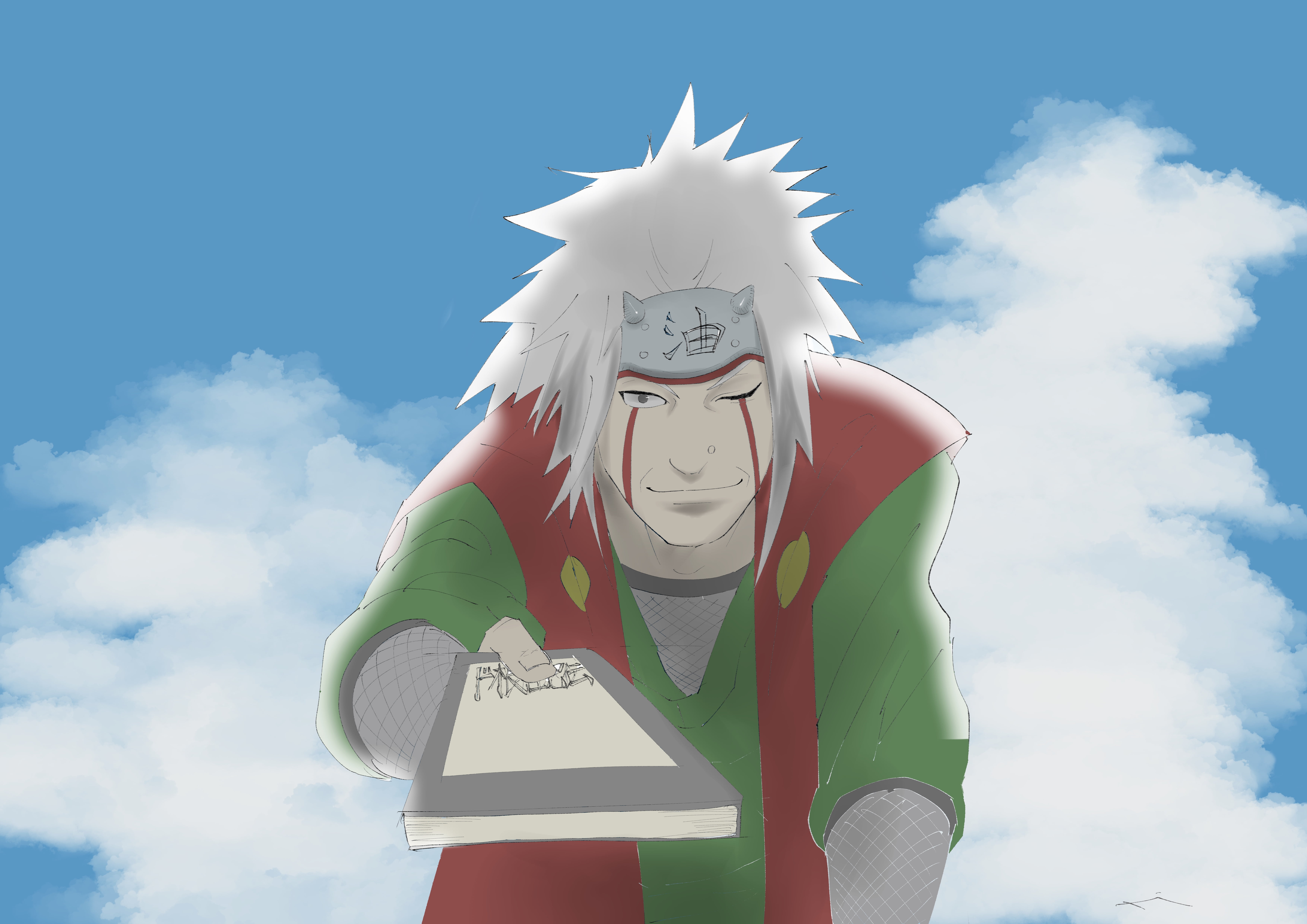 5K, Naruto, Jiraiya (Naruto), HD Wallpaper