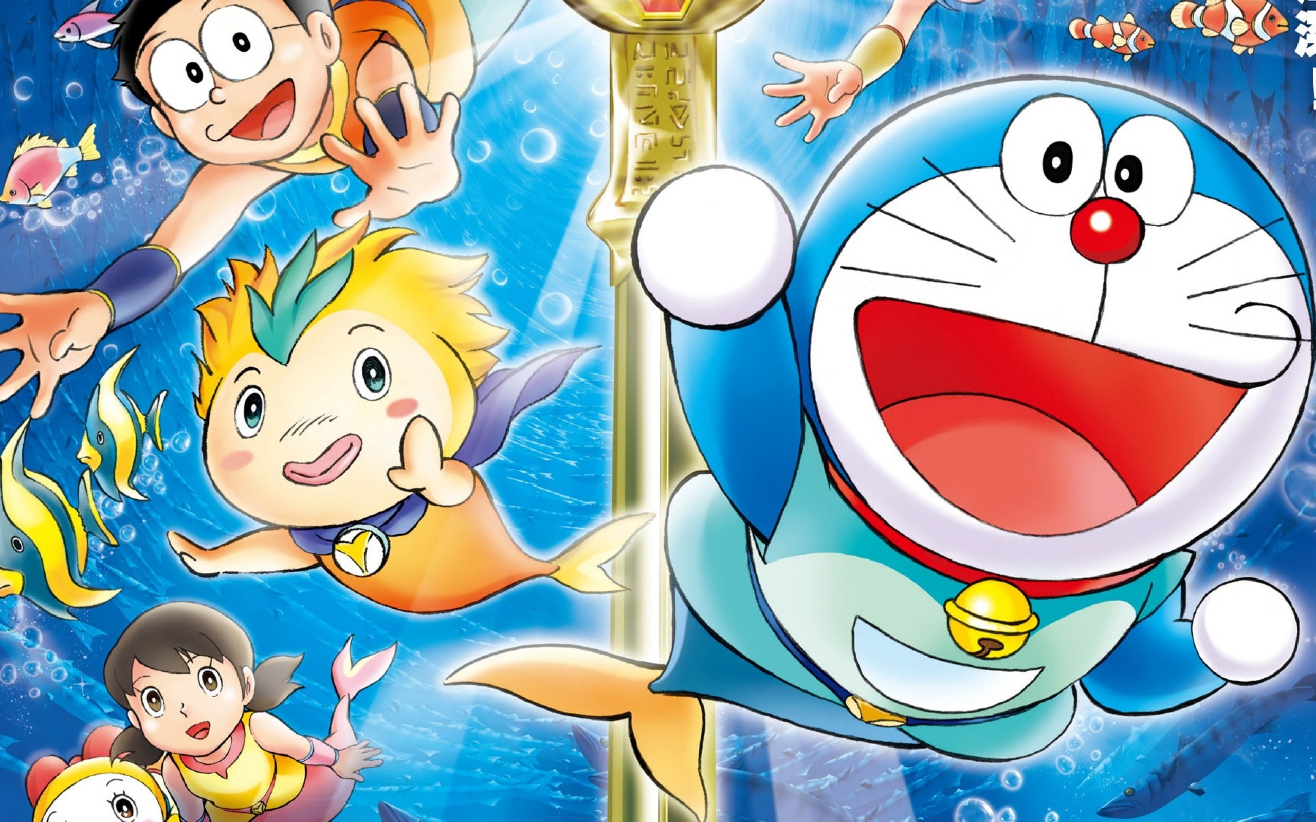 2K, doraemon, HD Wallpaper