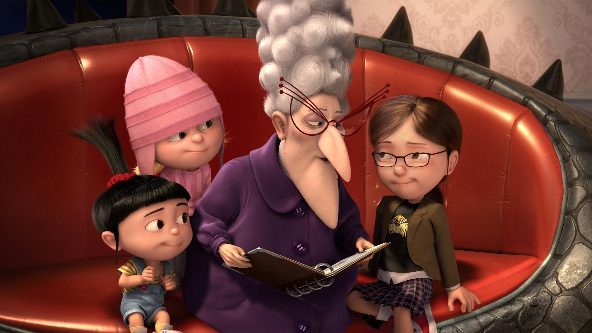 Edith (Despicable Me), 1080P, Gru (Despicable Me), Margo (Despicable Me), Despicable Me, HD Wallpaper