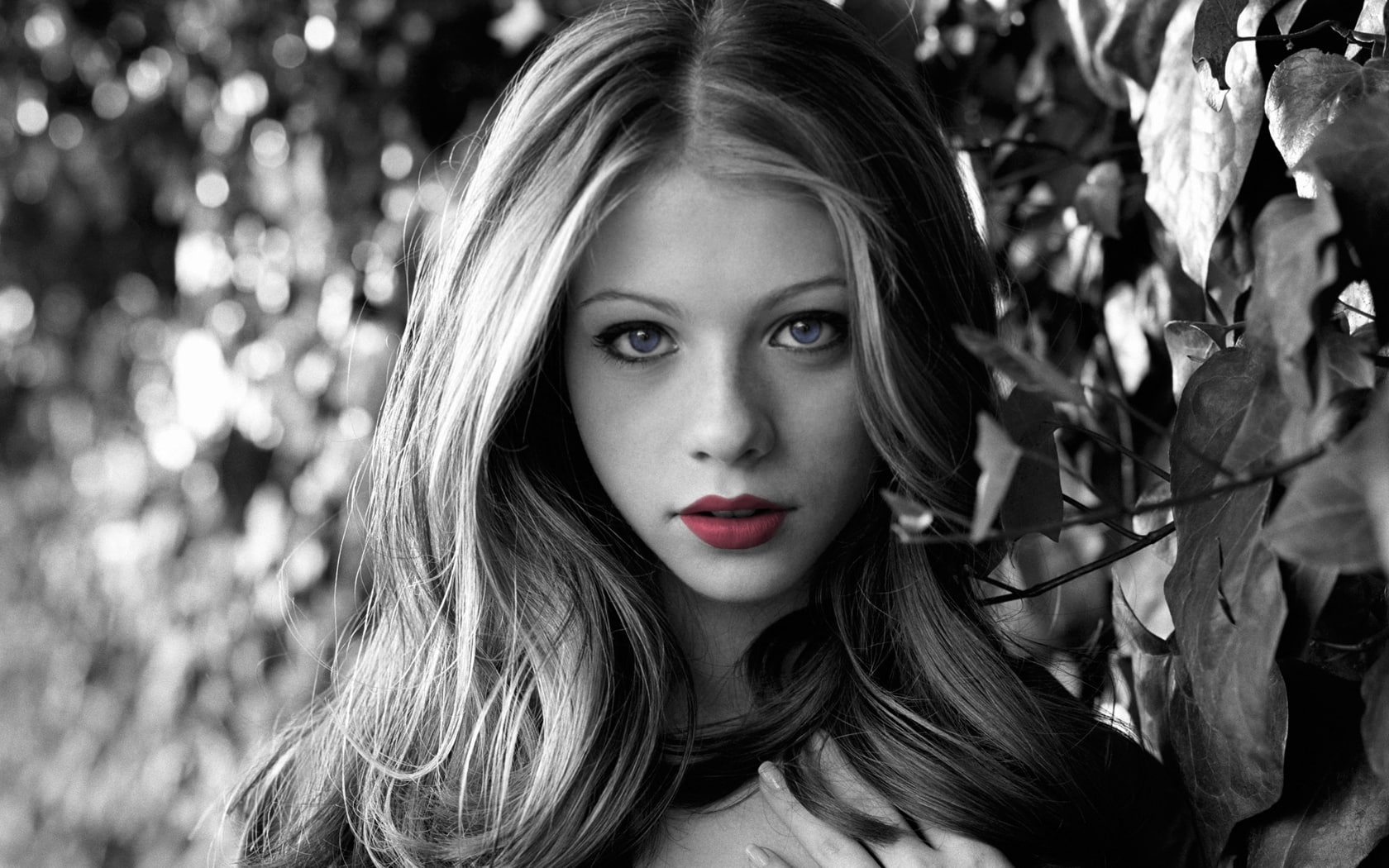 girls, babes, 1680x1050, michelle, eyes, hot, people, blue, actress, lips, 720P, trachtenberg, women, coloring, celebrity, selective, HD Wallpaper