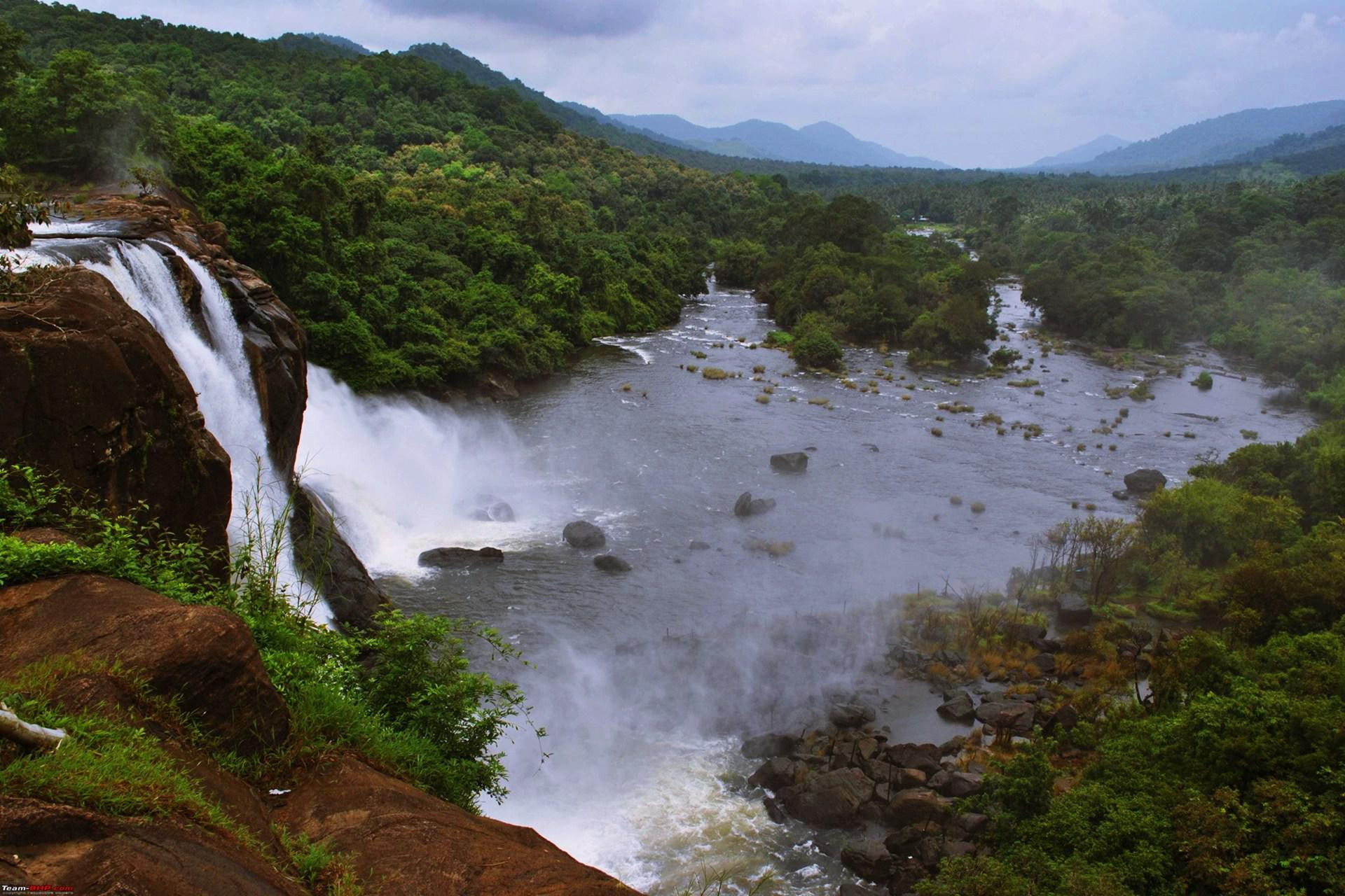 athirapally, waterfalls, 1920x1280, 1080P, HD Wallpaper