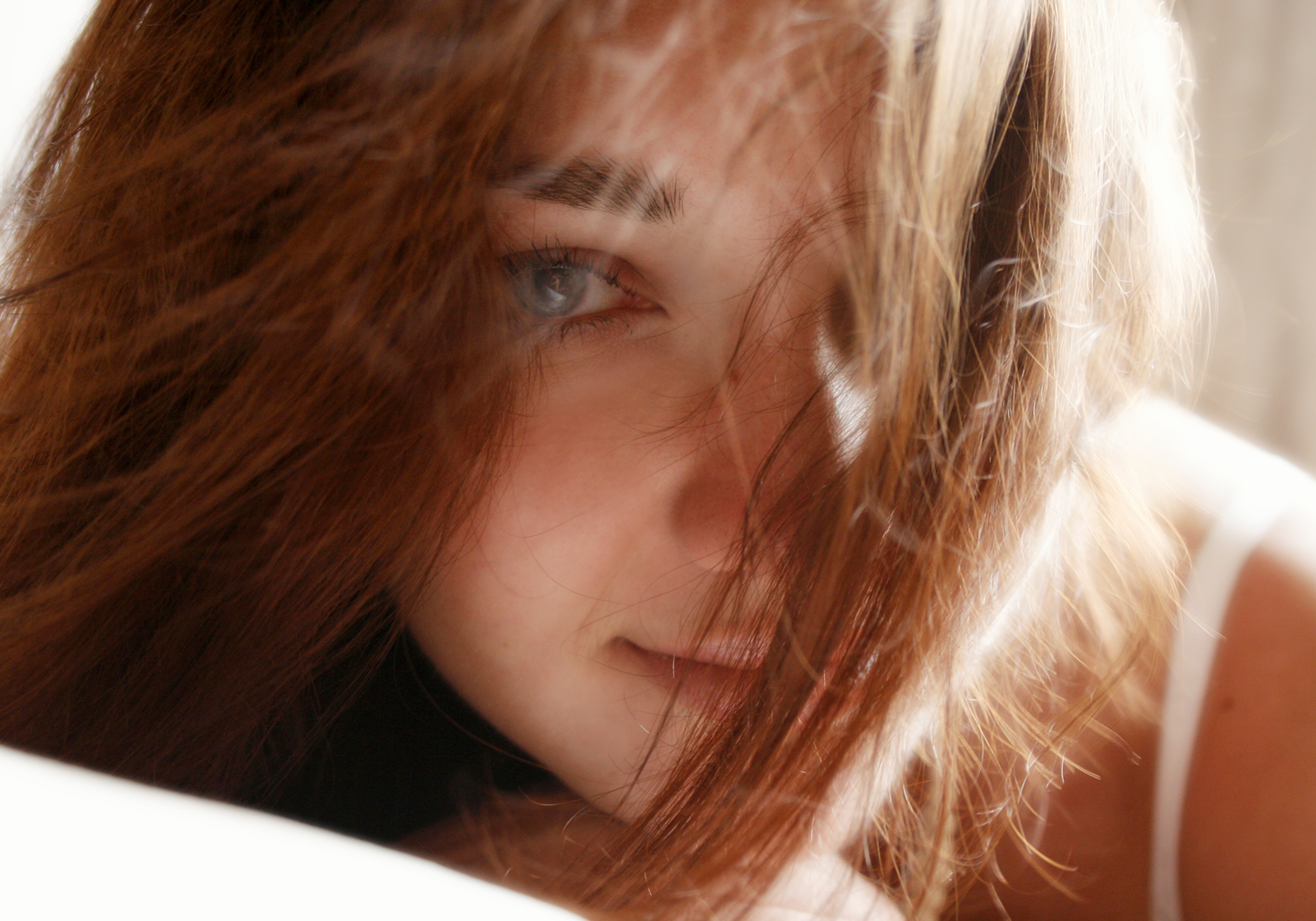 girl, 5K, gently, morning, HD Wallpaper