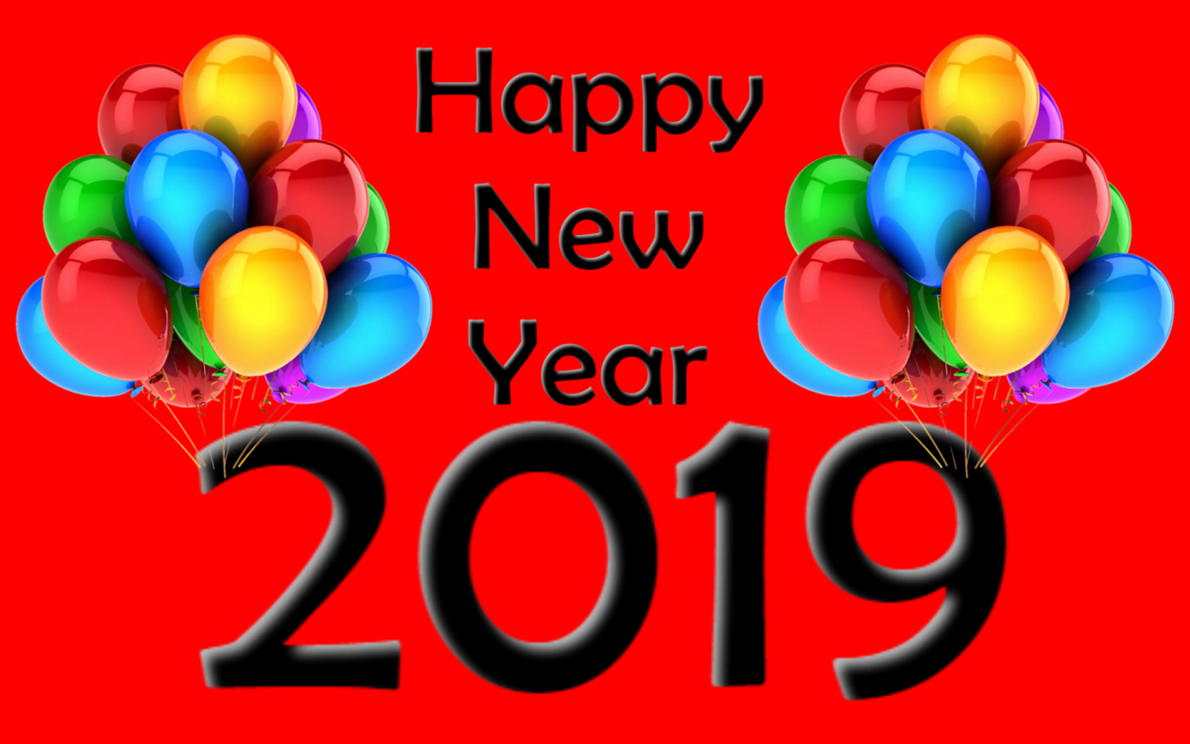 4K, new, card, greeting, year, quotes, wishes, images, happy, HD Wallpaper