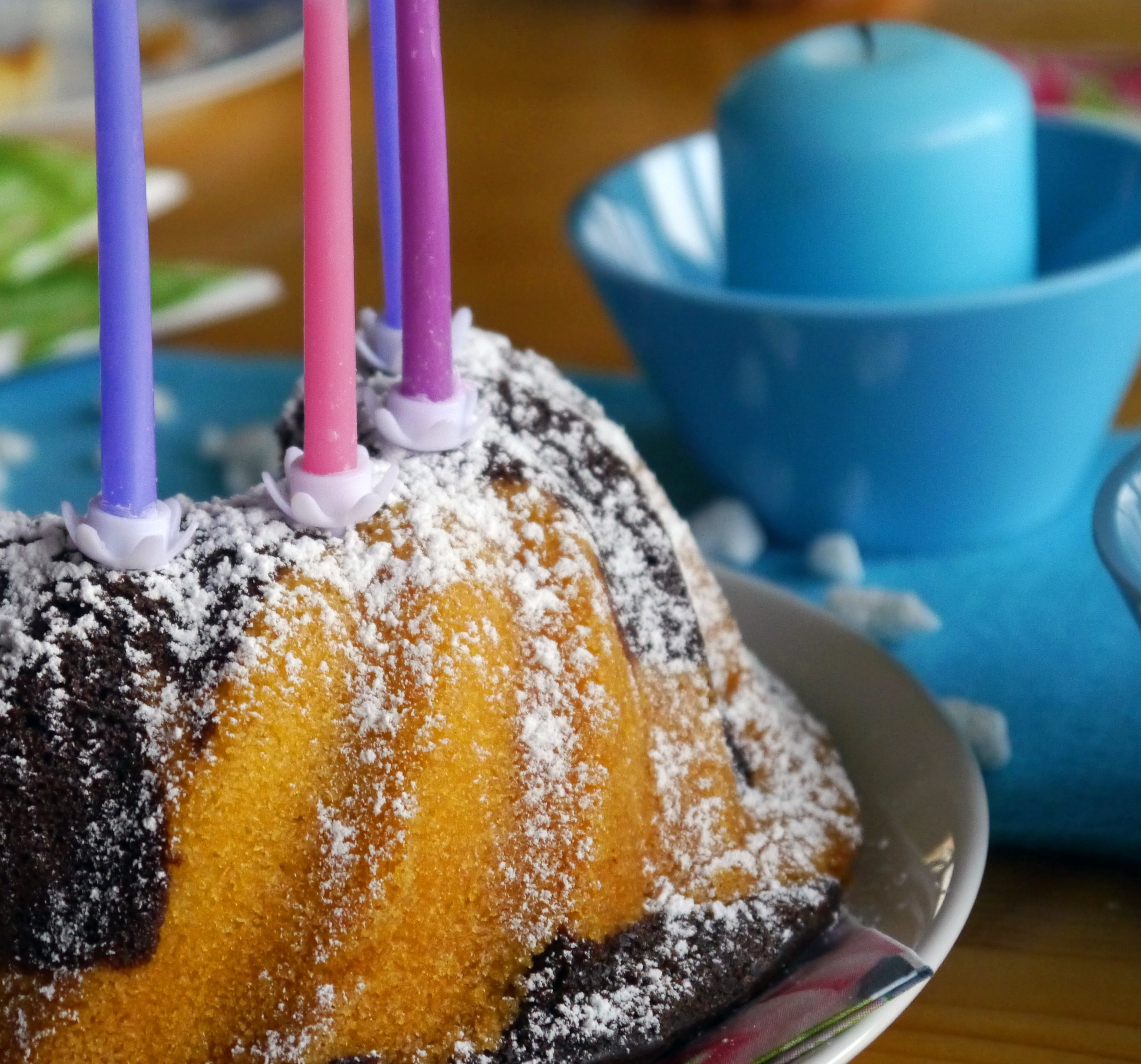 food, sweet Food, ready-to-eat, close-up, 2K, birthday, indulgence, festival, food and drink, powdered sugar, kitchen utensil, baked, anniversary, table, HD Wallpaper