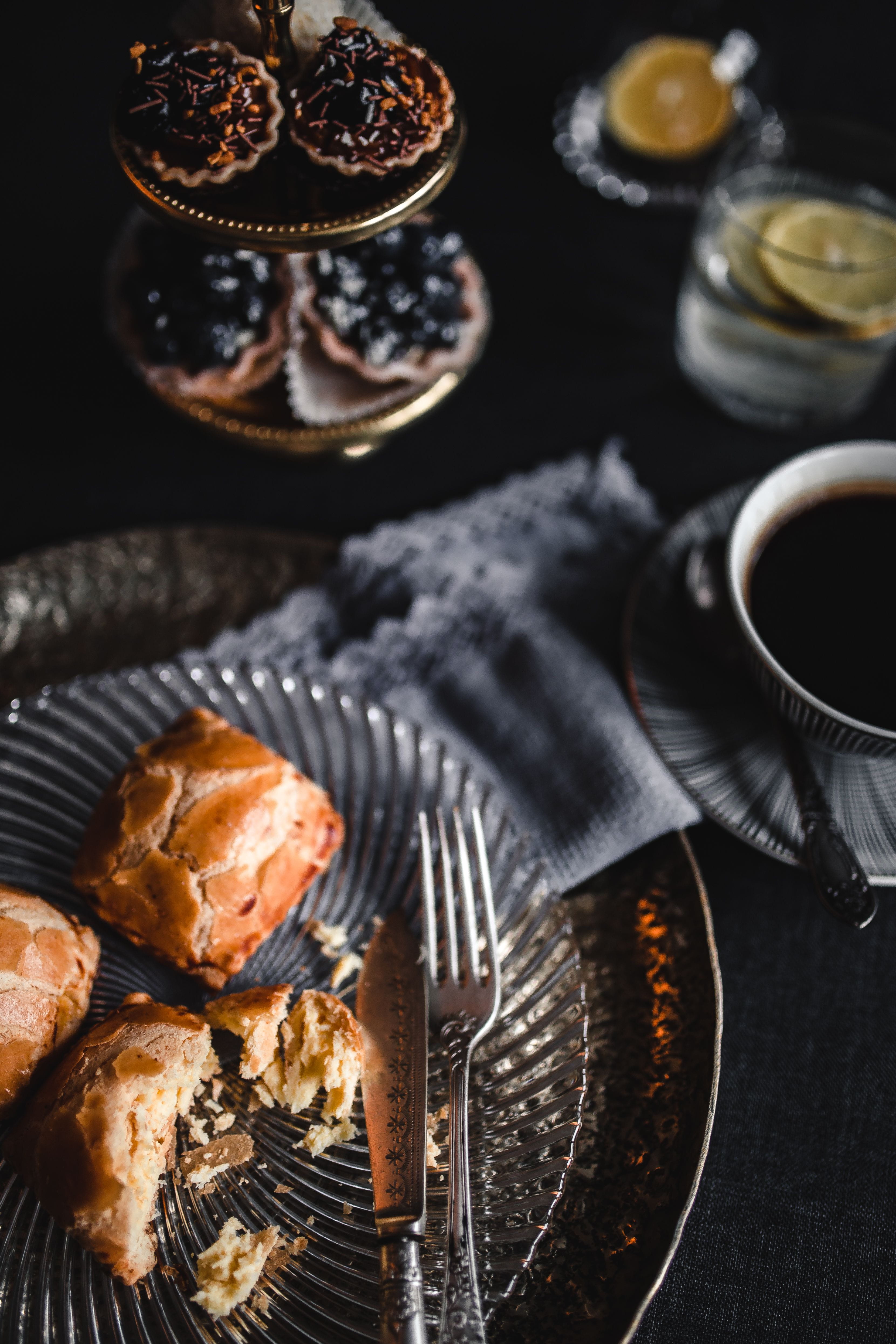 pastry, Sweet buns, 4K, cake, cheese, still life, delicious, sweet, healthy eating, dessert, cup, plate, close-up, gourmet, eating utensil, large group of objects, Phone HD Wallpaper