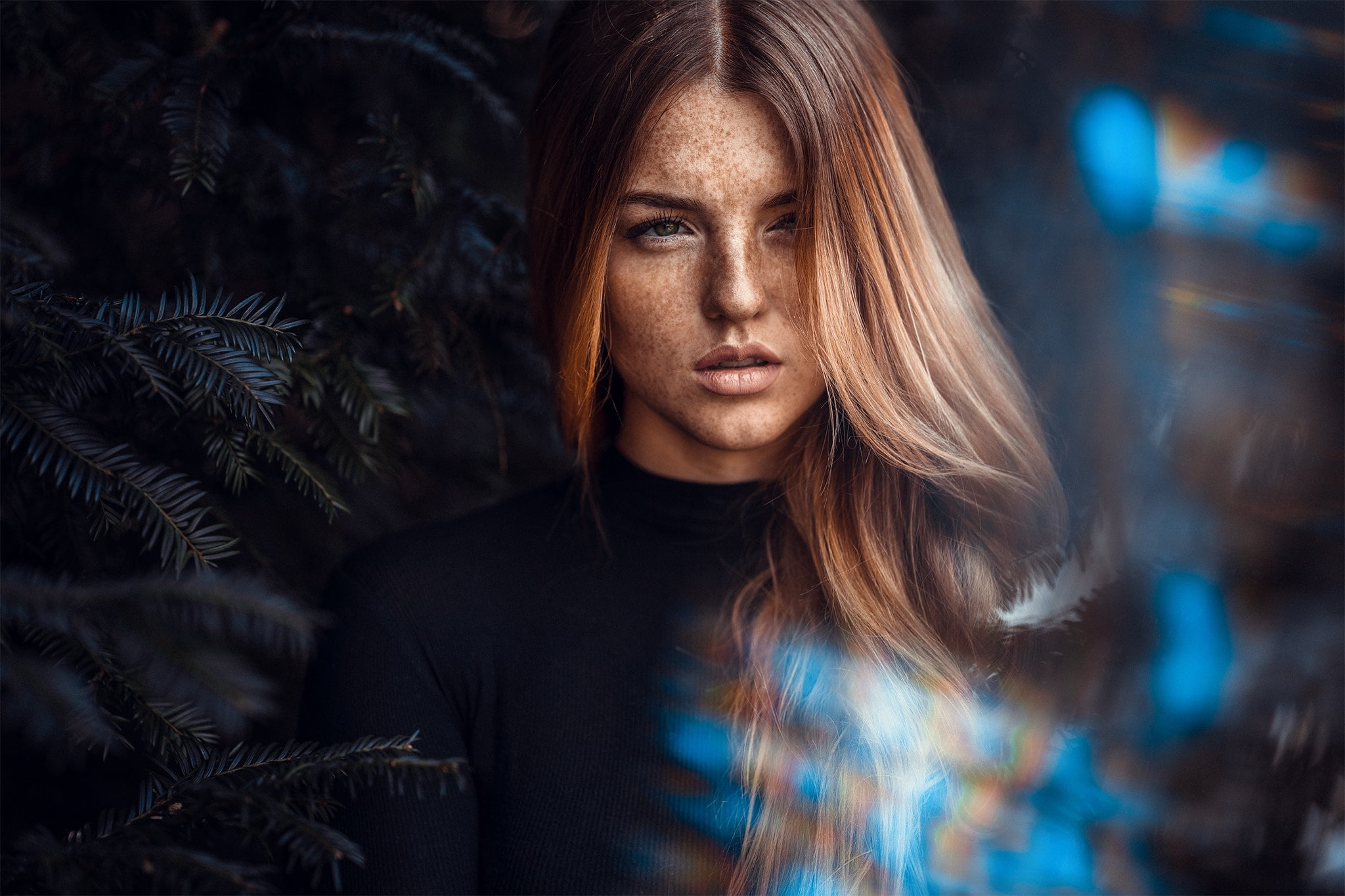 Girl, look, Laura, 1080P, Anatoly Oskin, HD Wallpaper