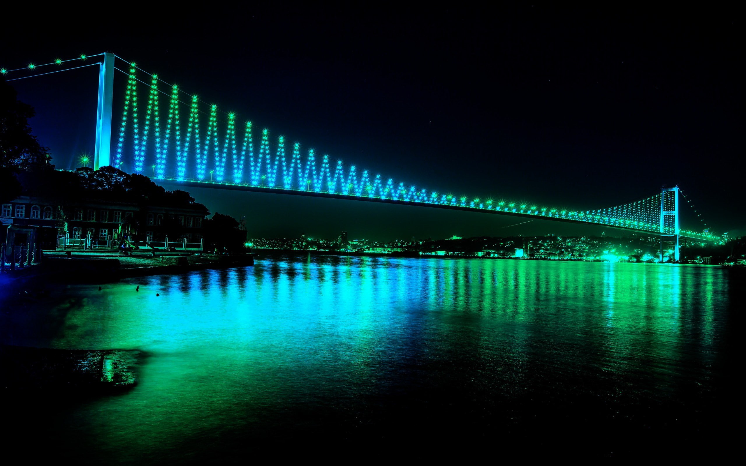 2K, bosphorus bridge, HD Wallpaper