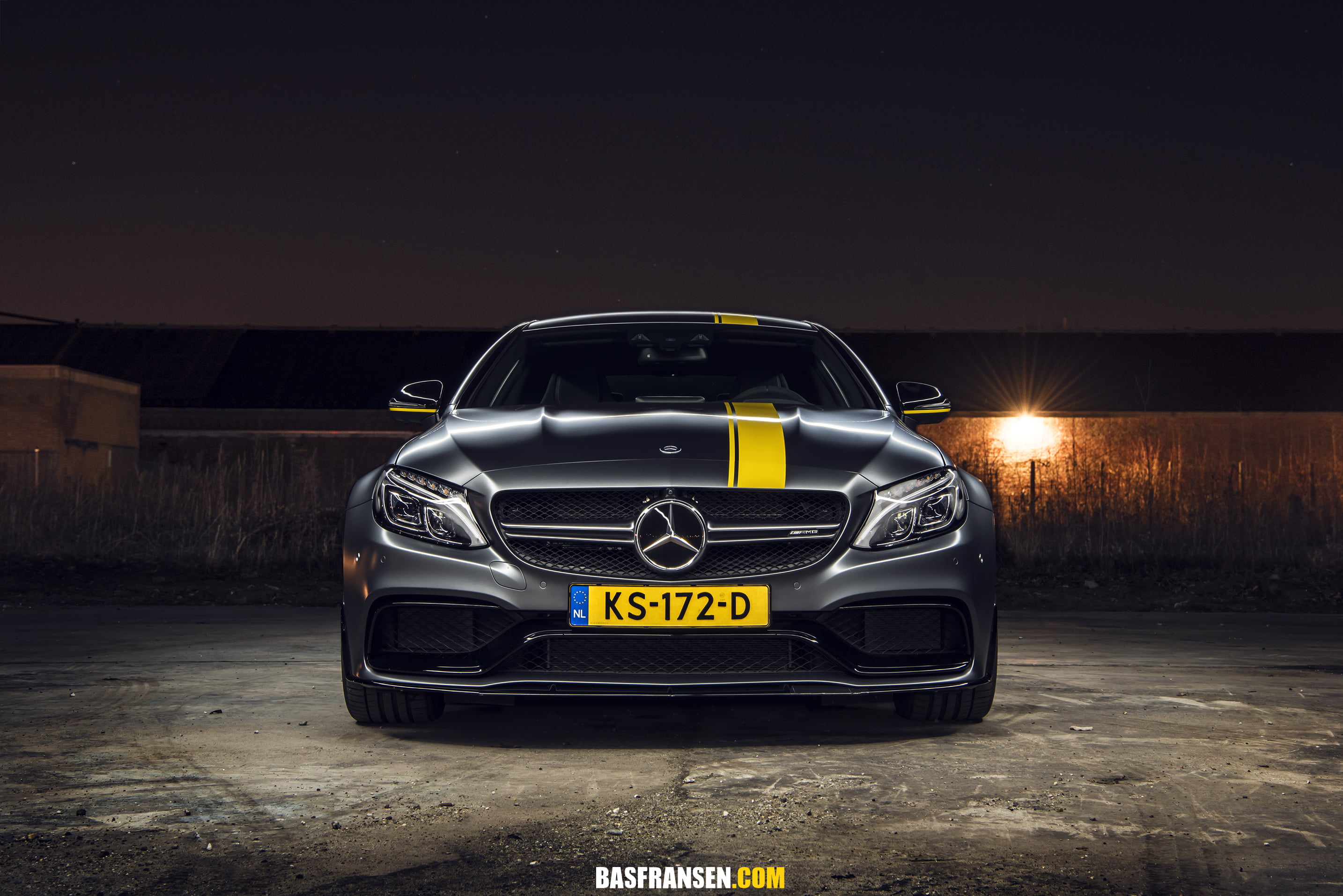 coupe, black cars, 2K, Supercar Sunday, car, supercars, Mercedes-AMG C63S, HD Wallpaper