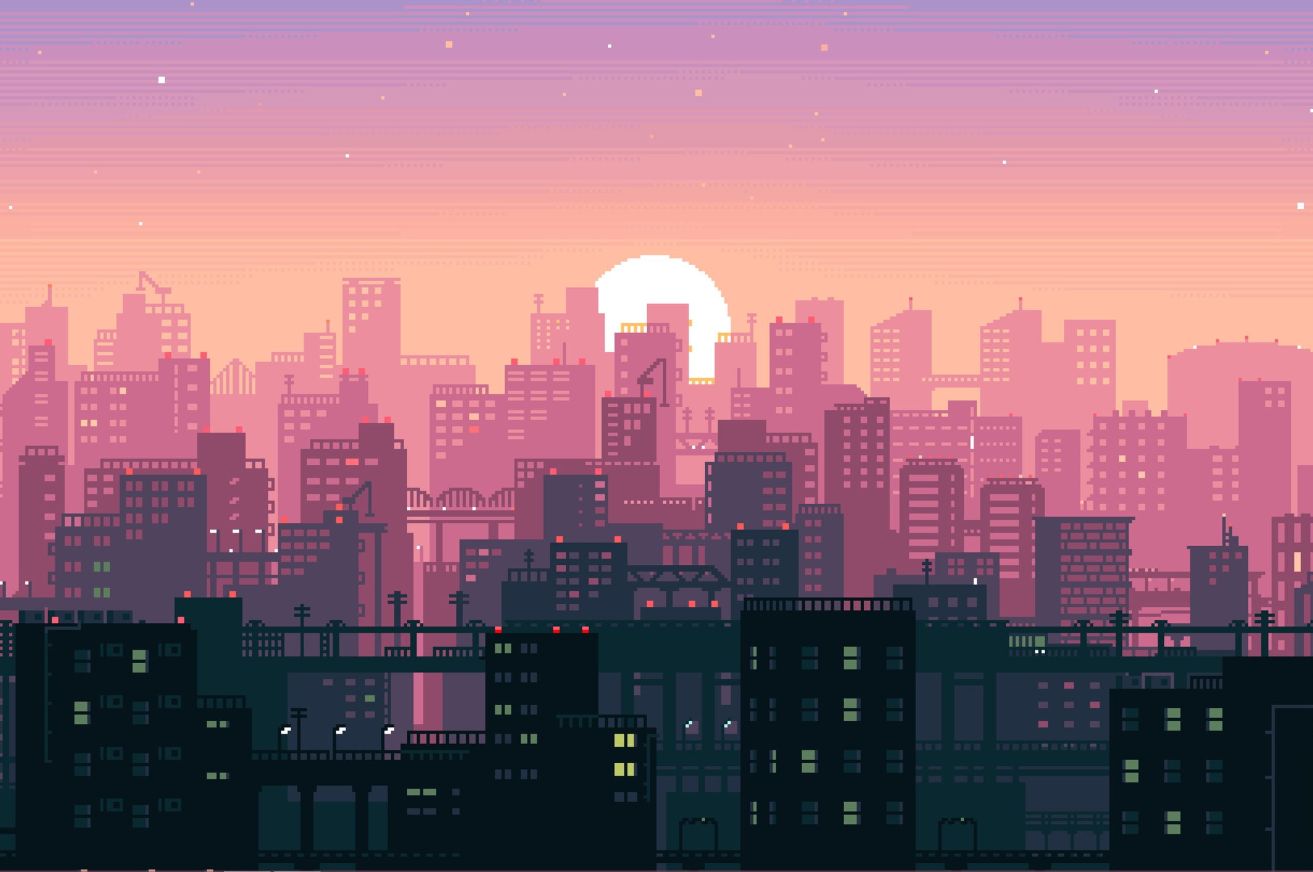 2K, evening, Sun, Sunday, HD Wallpaper