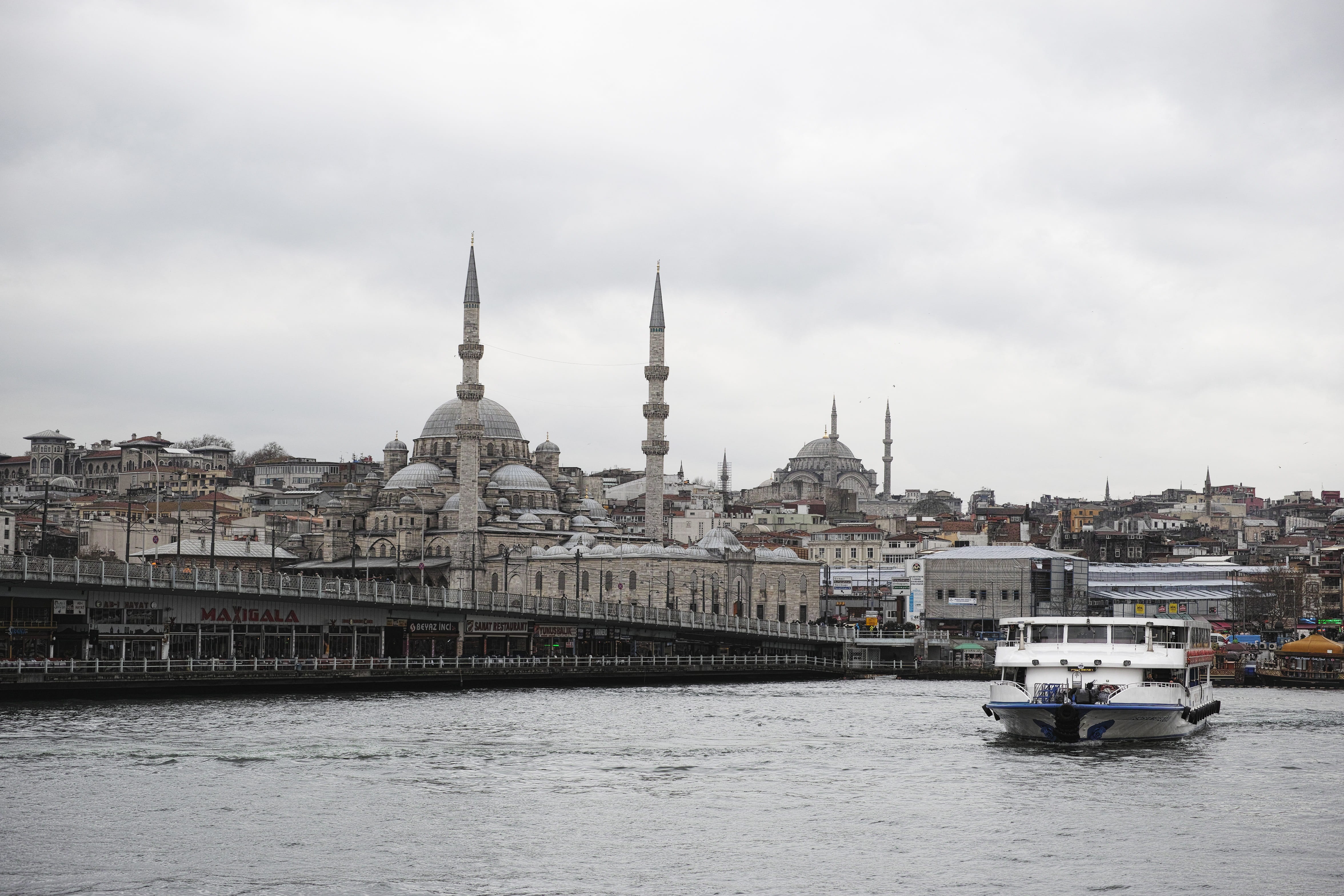 süleymaniye, no people, city, cami, built structure, waterfront, city ​​center, galata, architecture, the minarets, turkey, tourism, travel destinations, HD Wallpaper