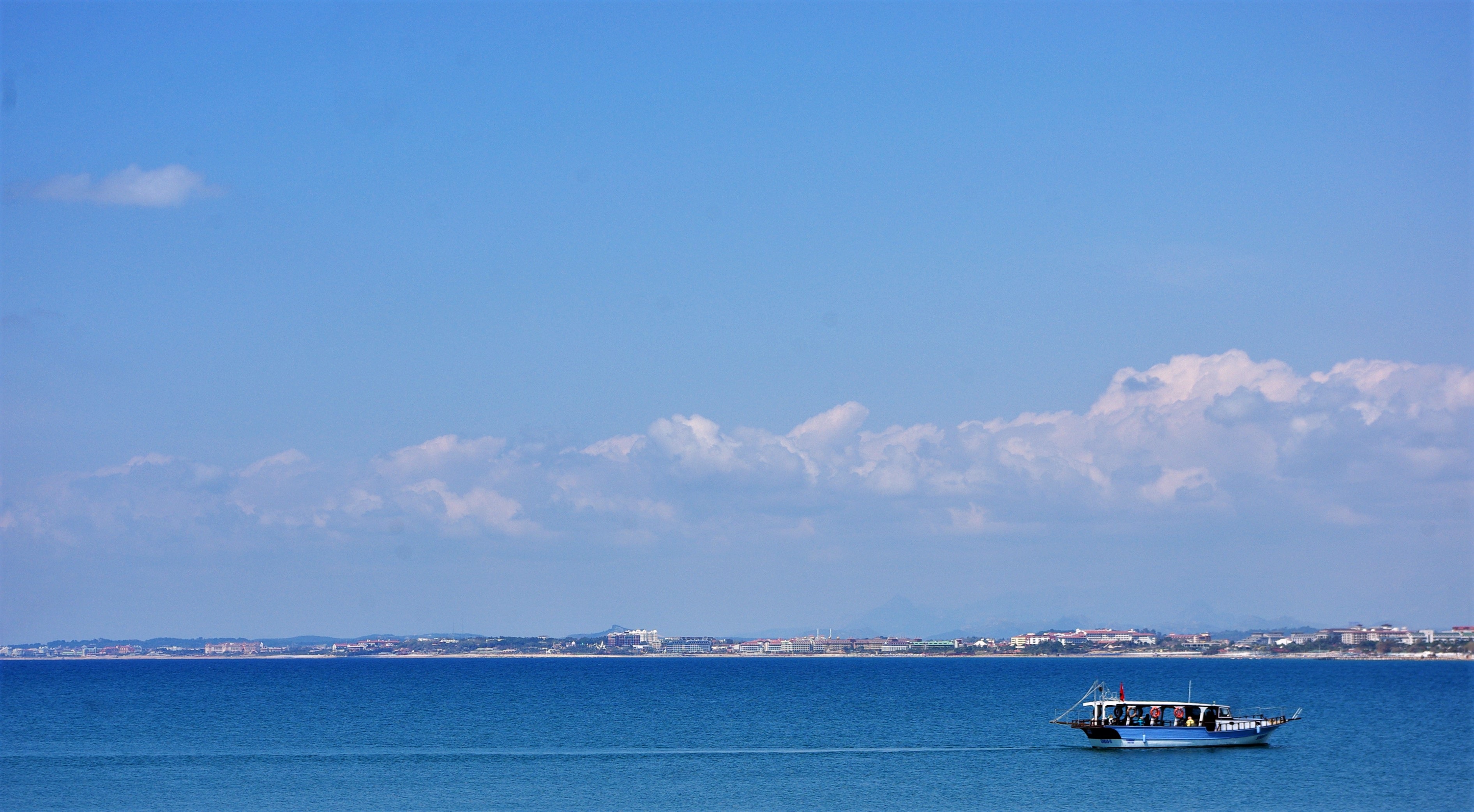 booked, city, shipping, sailing, copy space, cloud - sky, no people, view, architecture, bay, tourist attraction, nature, sky, tourism, sea, sailboat, outdoors, HD Wallpaper