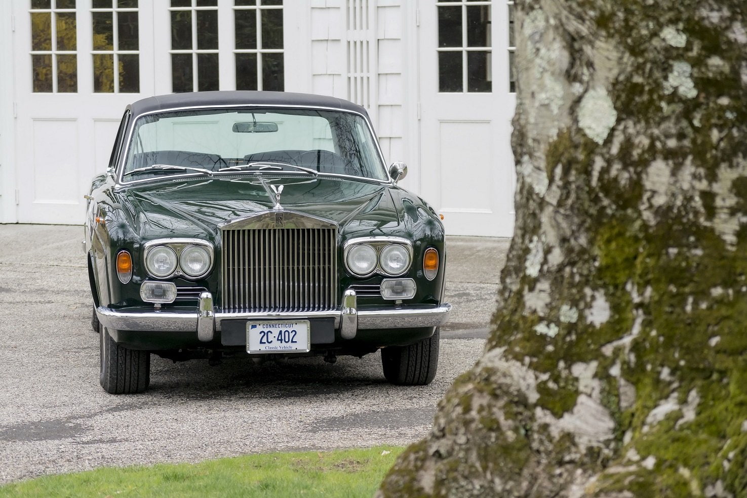 green, cars, rolls, corniche, saloon, luxury, royce, classic, 1971, 720P, HD Wallpaper