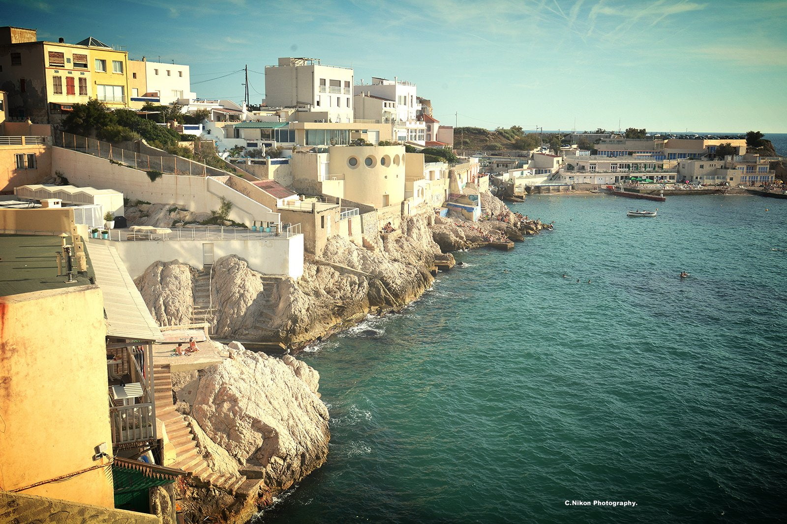 prado, panorama, marseille, nature, rivages, plage, panoramic, 720P, sea, beach, corniche, france, calanques, provence, HD Wallpaper