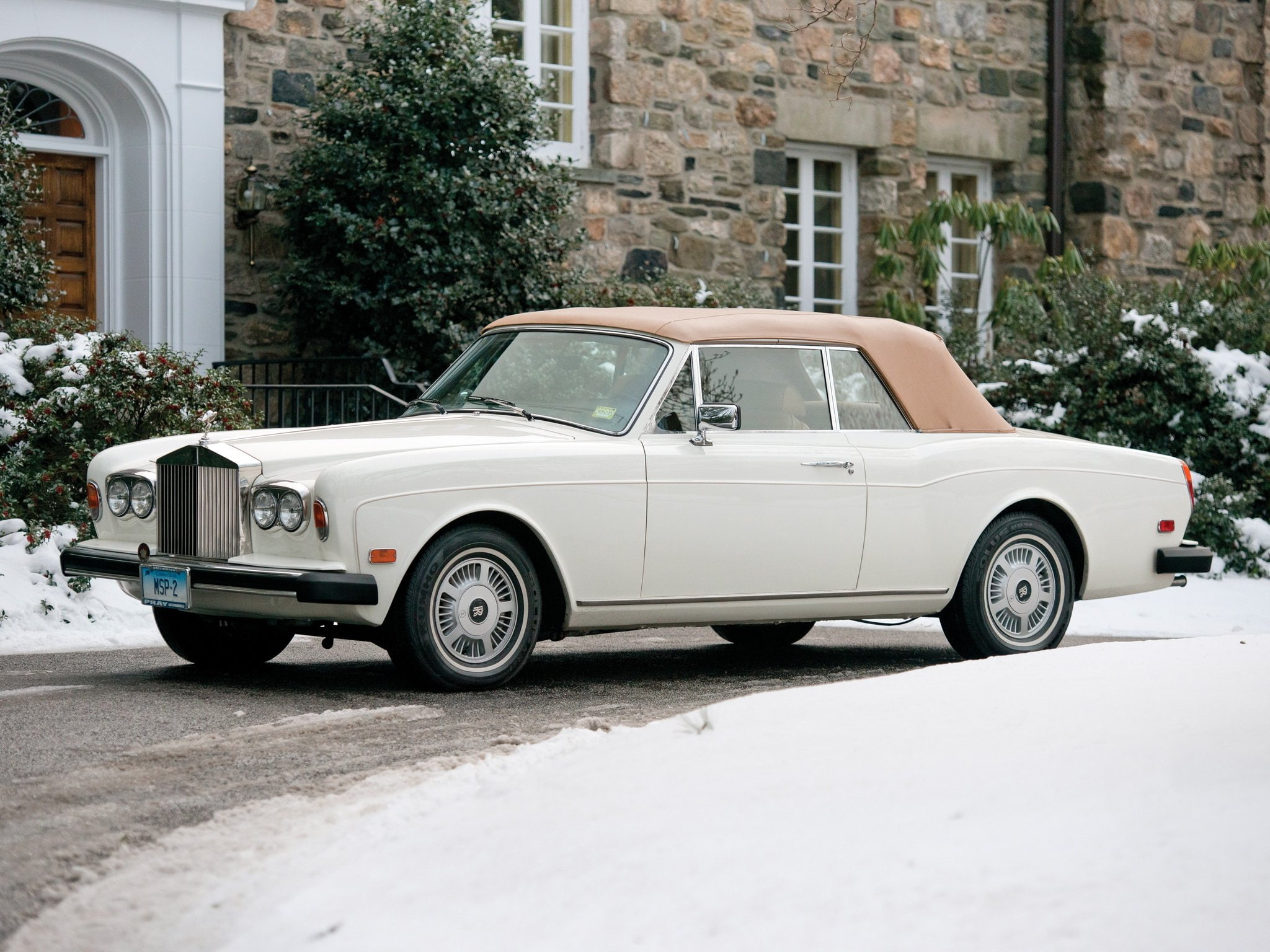 1080P, corniche, 1977 87, royce, luxury, rolls, convertible, HD Wallpaper
