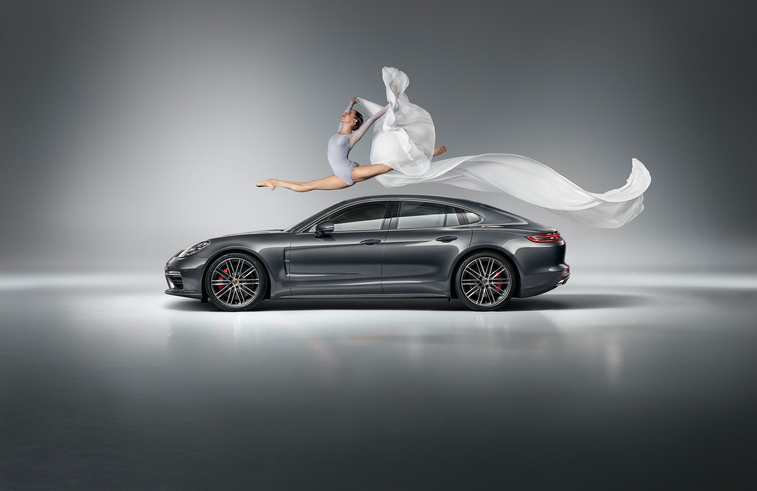 Porsche Panamera Turbo, Stuttgart Ballet, 1080P, HD Wallpaper