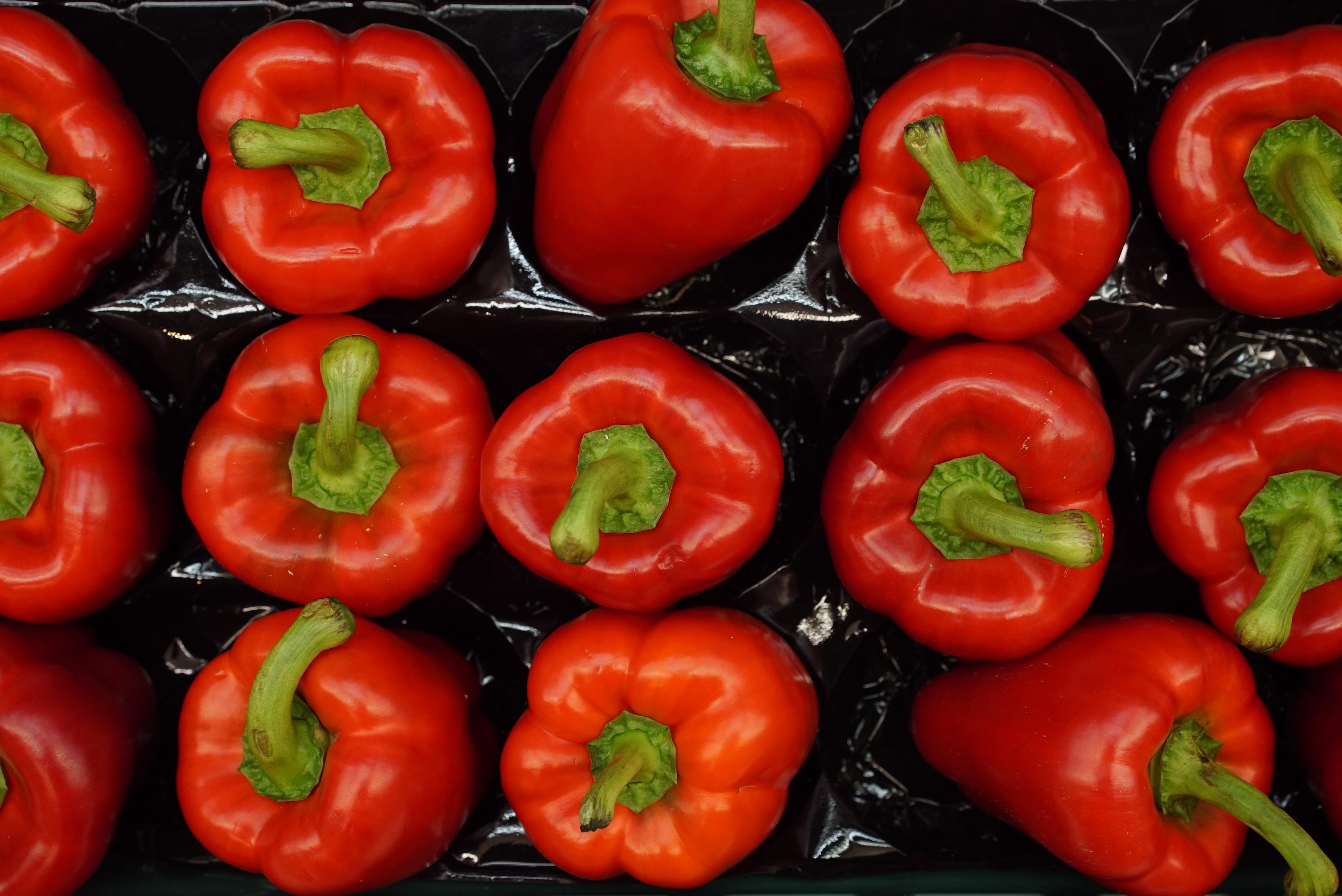wellbeing, bell pepper, vegetable, arrangement, mary vs, food, food corner, large group of objects, fresh, food and drink, red, no people, still life, full frame, HD Wallpaper