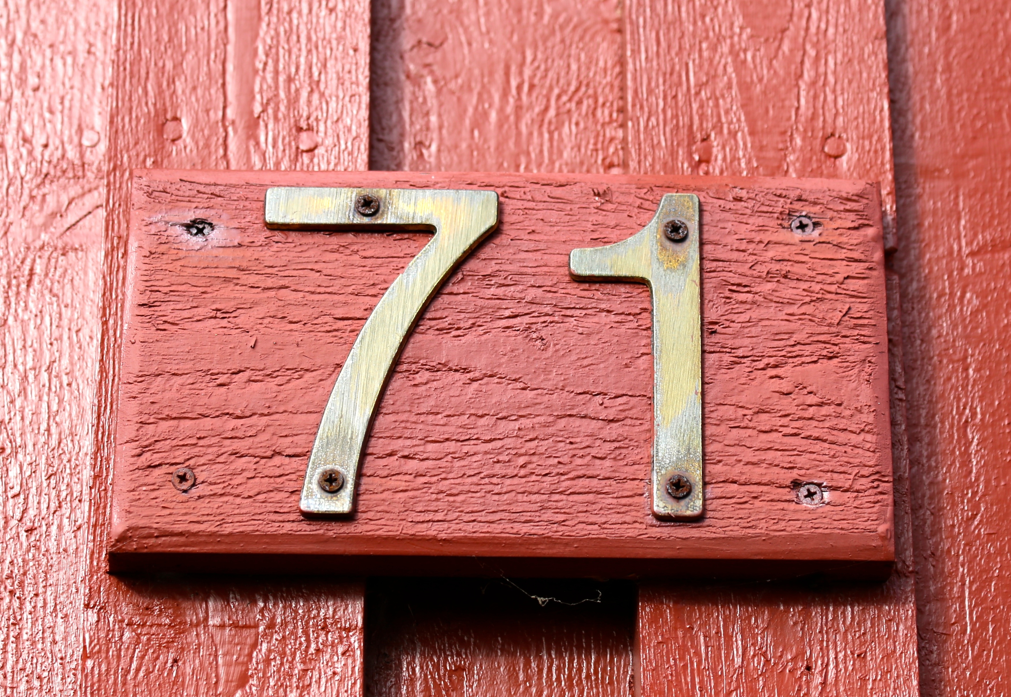 no people, door, facade, wall - building feature, latch, brass figures, safety, hinge, textured, built structure, day, wood, house numbers, number, metal, HD Wallpaper