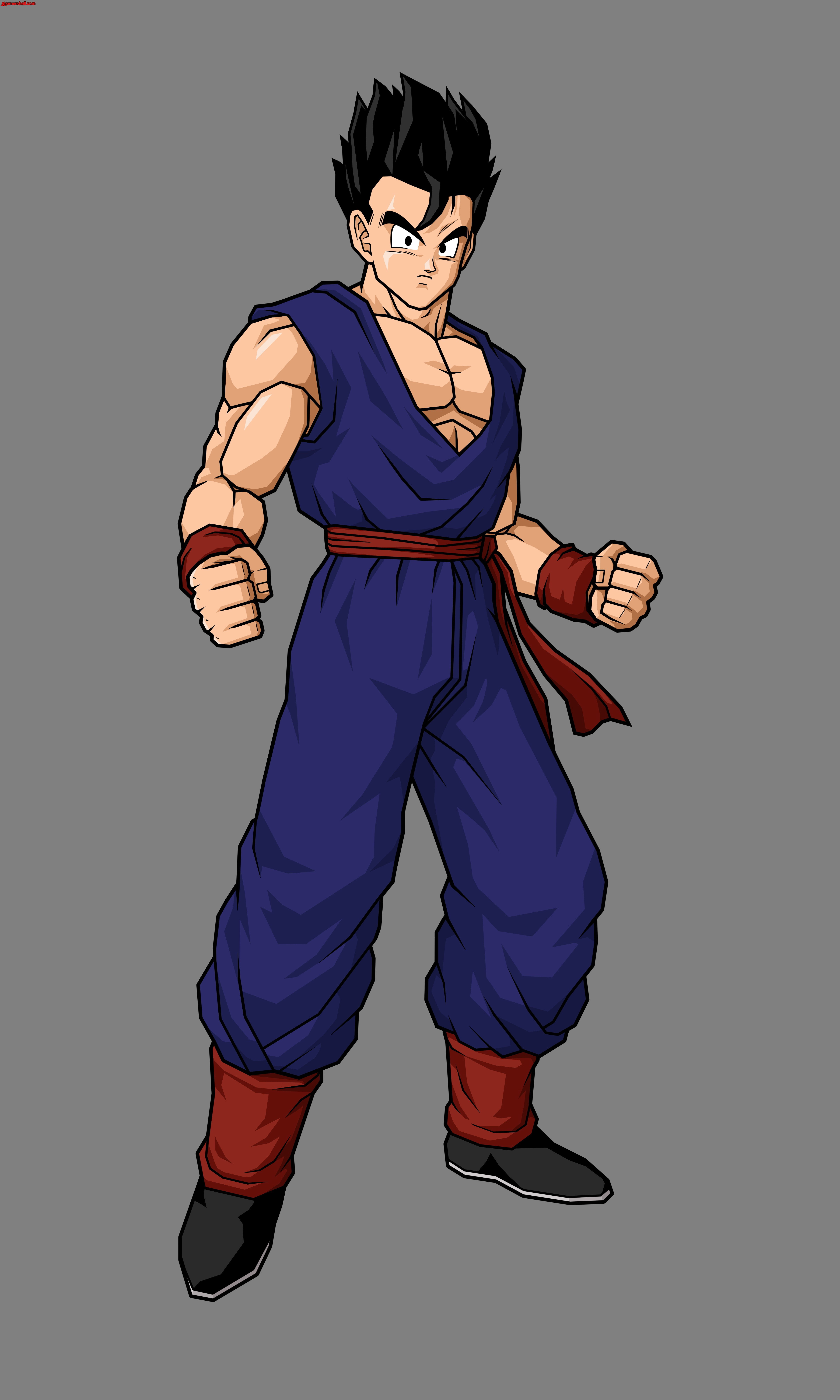 son, ball, art, dragon, dragonball, hd, z, Son Gohan, gohan, anime, 8K, dragon ball z, Phone HD Wallpaper