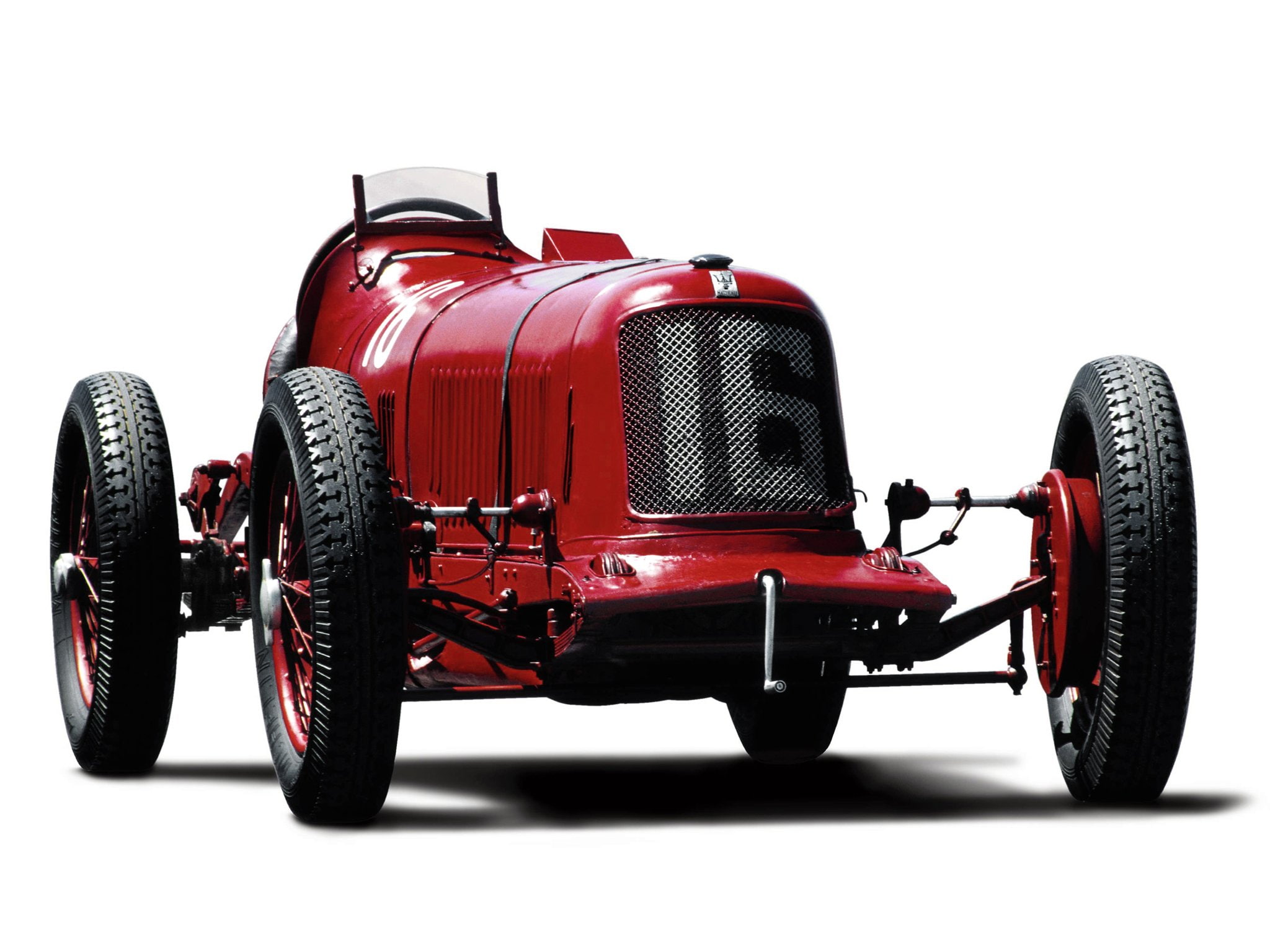 racing, 26b, 1080P, retro, 1927, race, maserati, tipo, HD Wallpaper