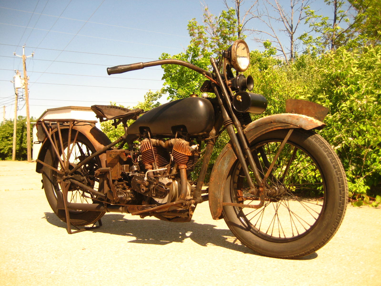 720P, 1927, j d, retro, harley, davidson, HD Wallpaper