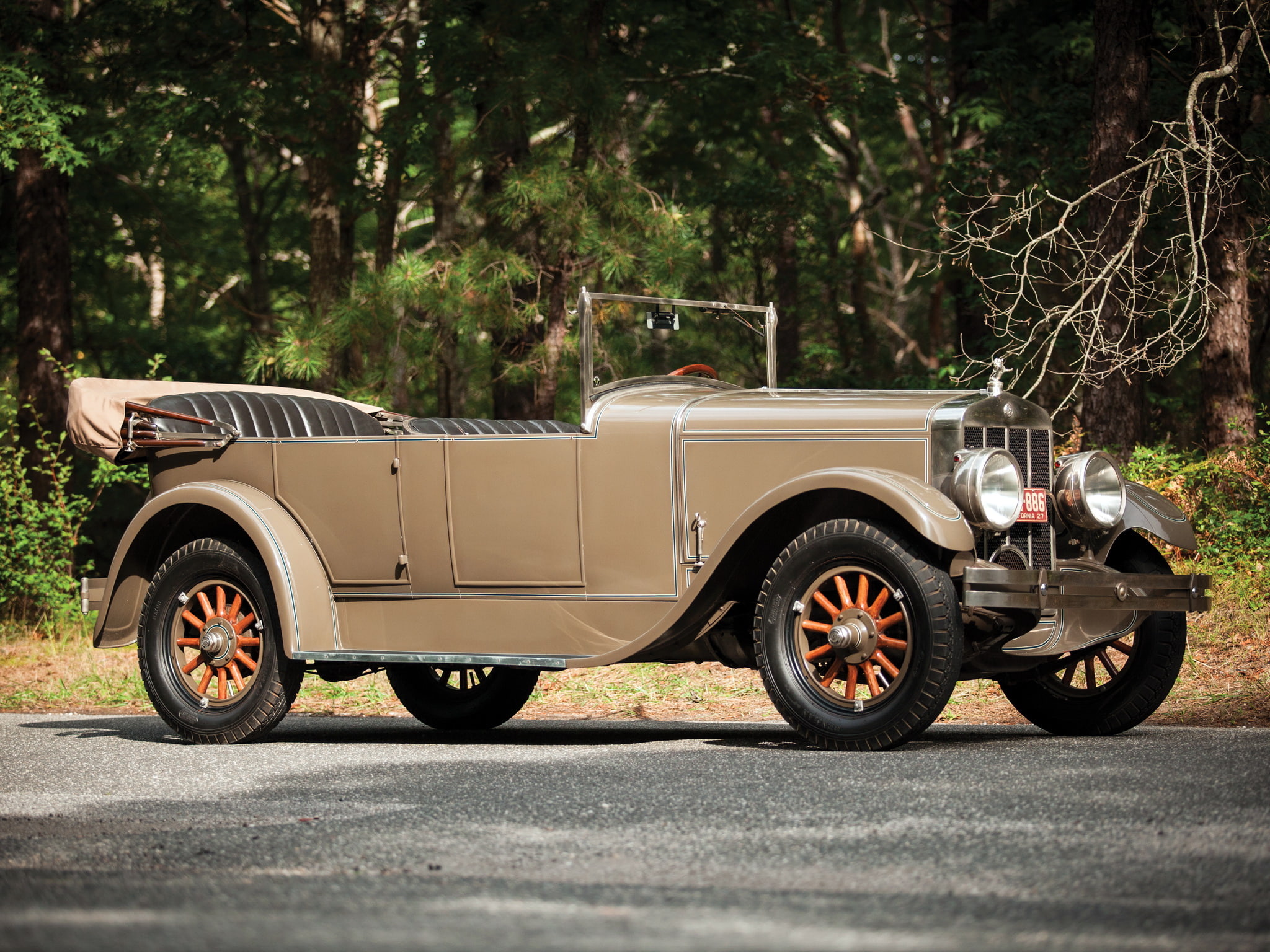 retro, sport, model 11b, touring, 1080P, franklin, 1927, HD Wallpaper