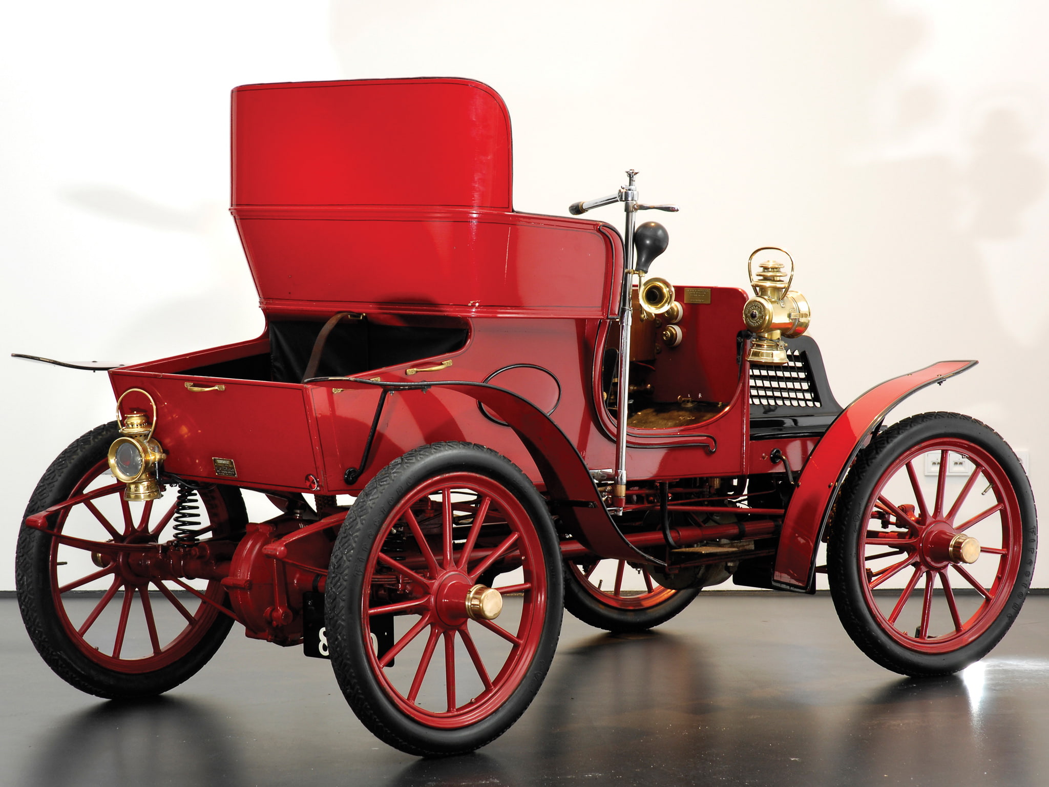 crestmobile, model d, retro, 1903, 1080P, 2 passenger, runabout, HD Wallpaper