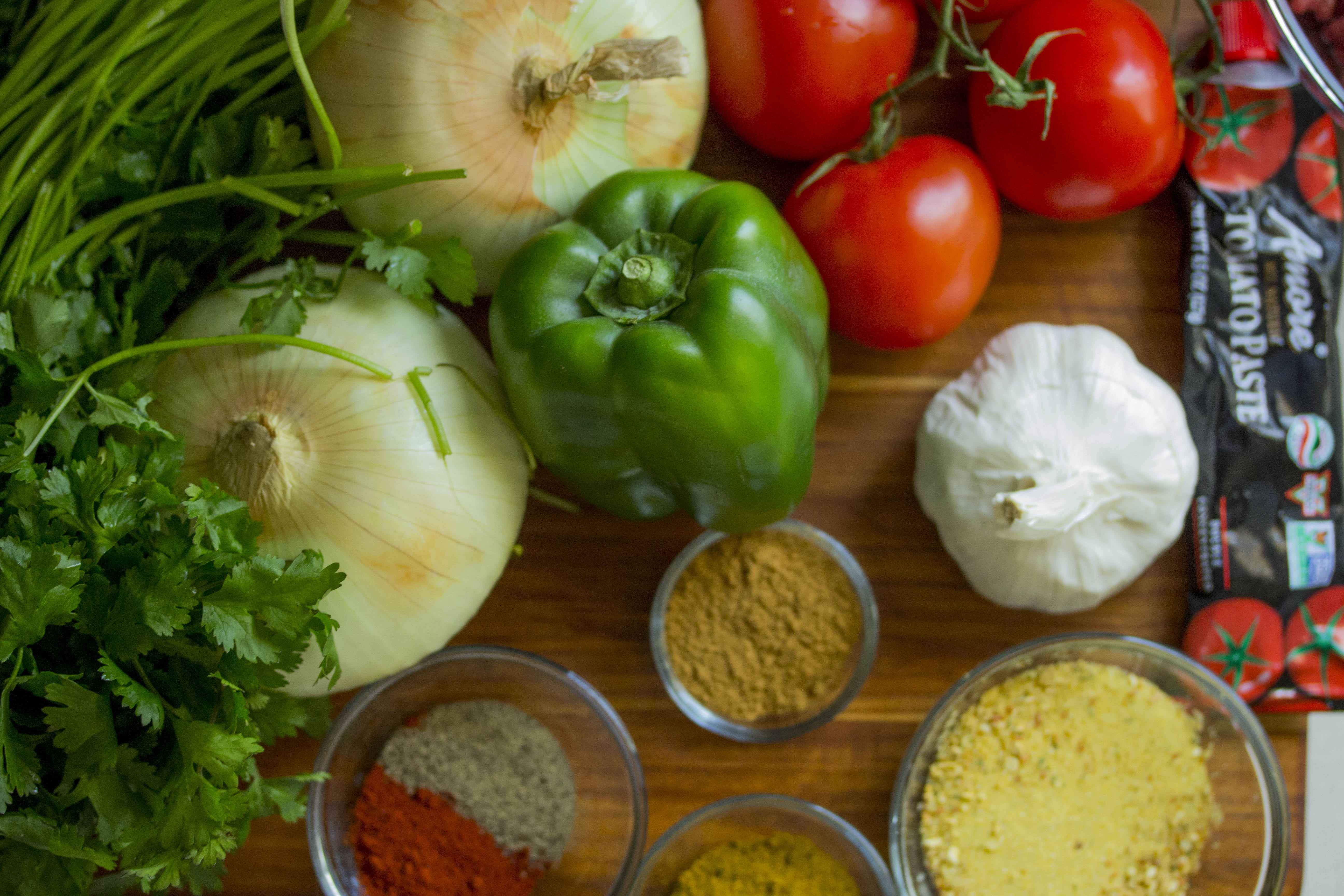 choice, colorful, spices, Italian food, ingredients, spice, no people, organic, food prep, parsley, directly above, still life, pepper, fresh, eating healthy, HD Wallpaper